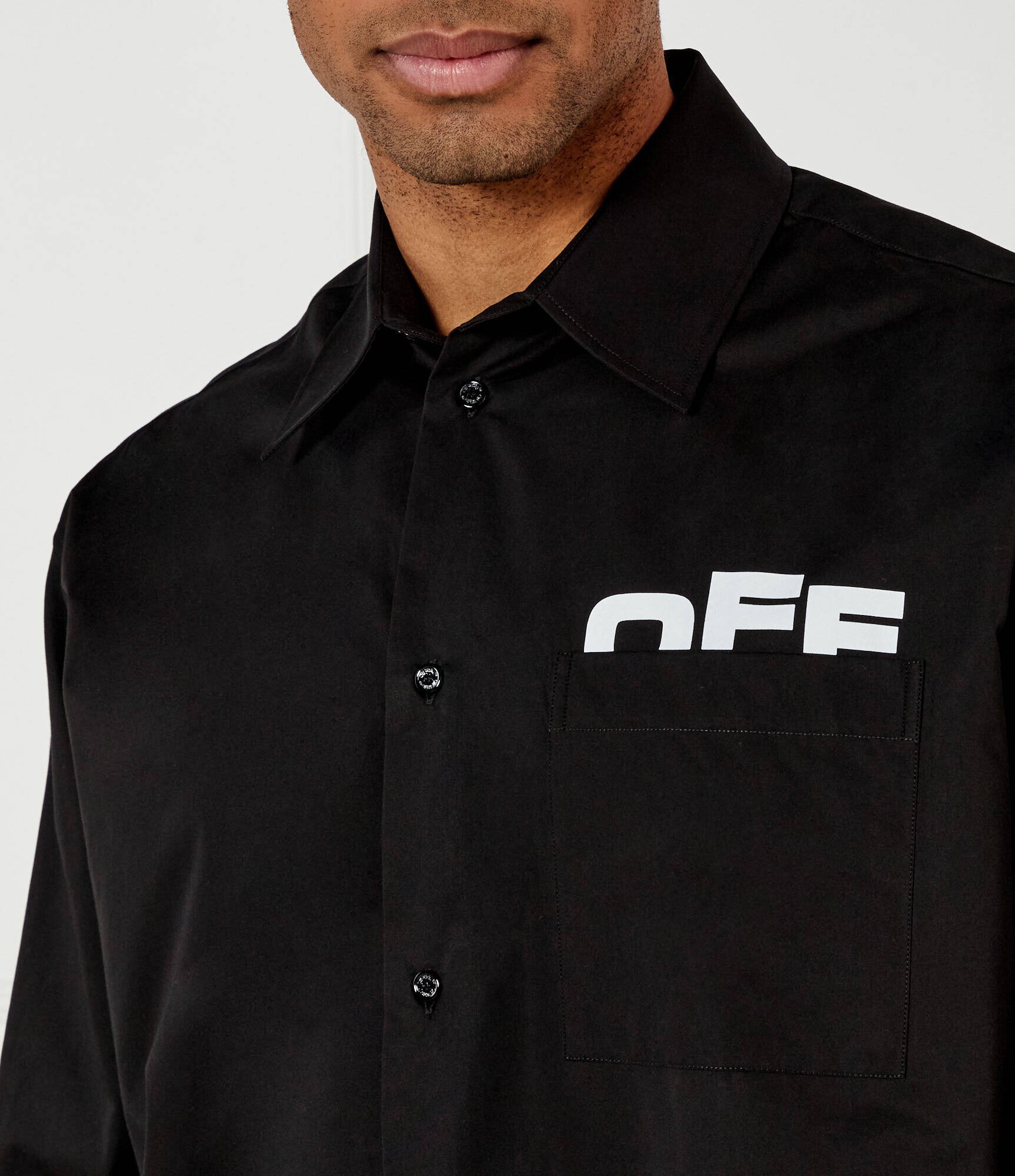 OFF-WHITE Cămașă OFF SHARED | Loose fit
