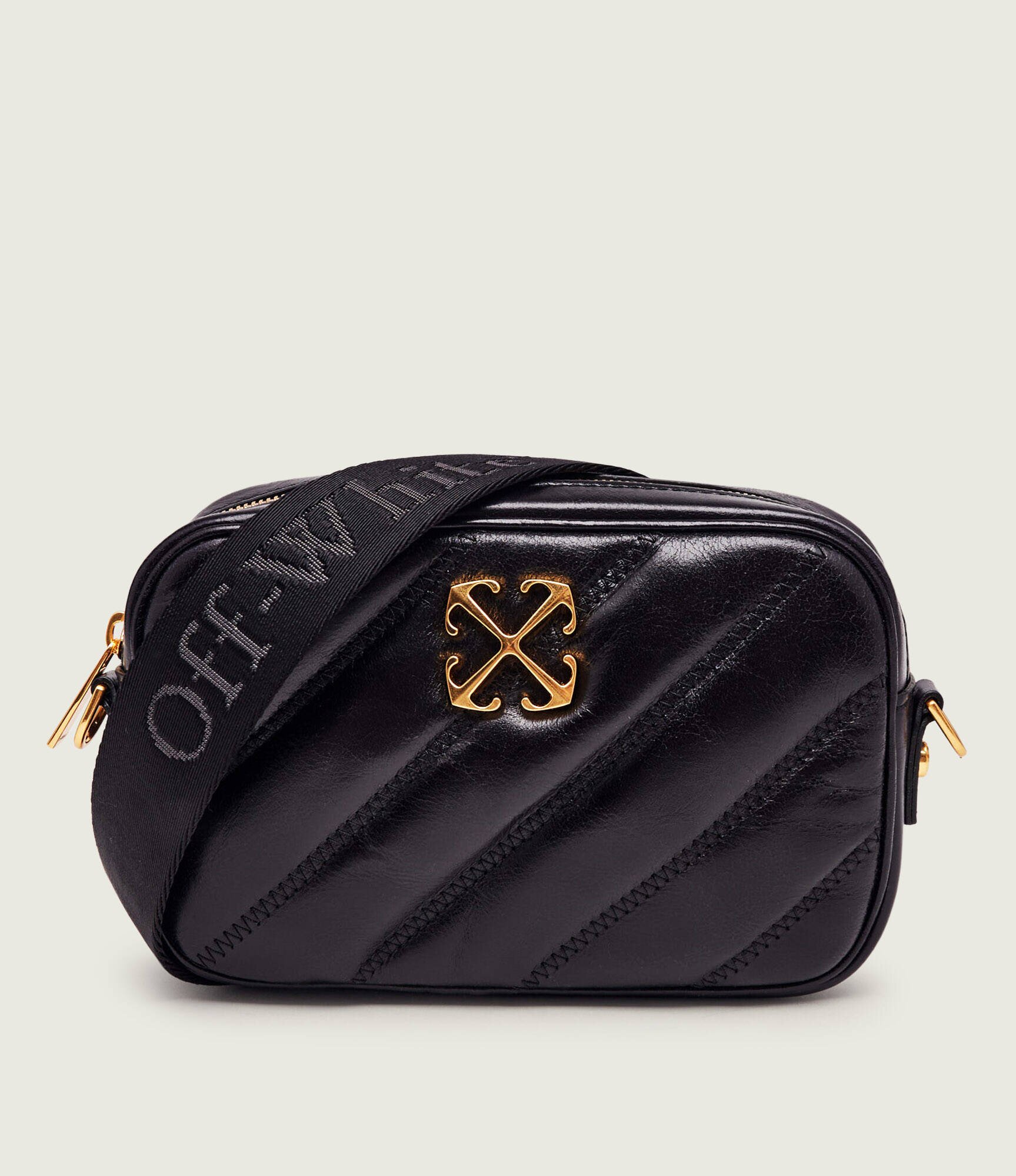 OFF-WHITE De piele geantă poștaș