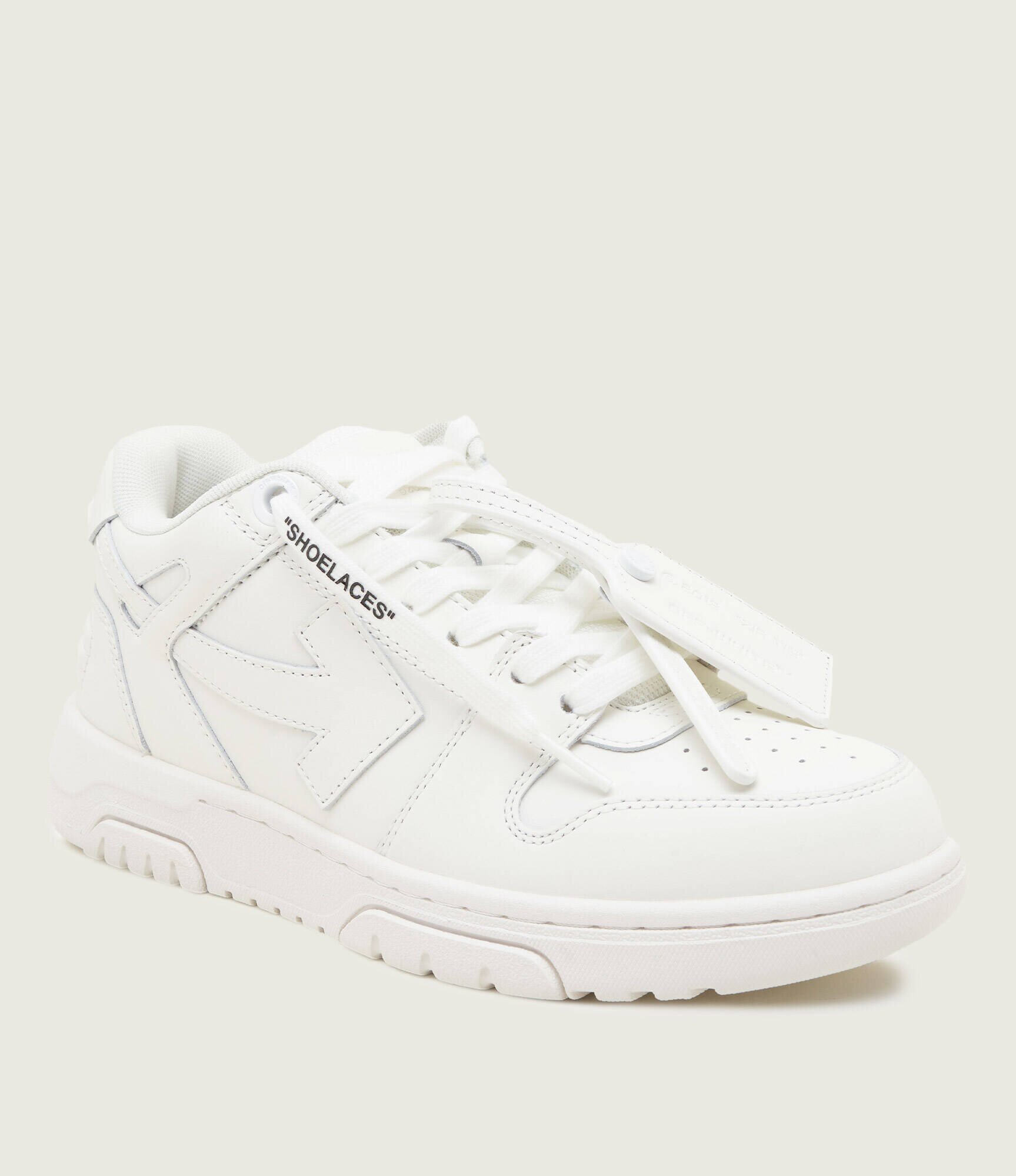 OFF-WHITE De piele sneakers