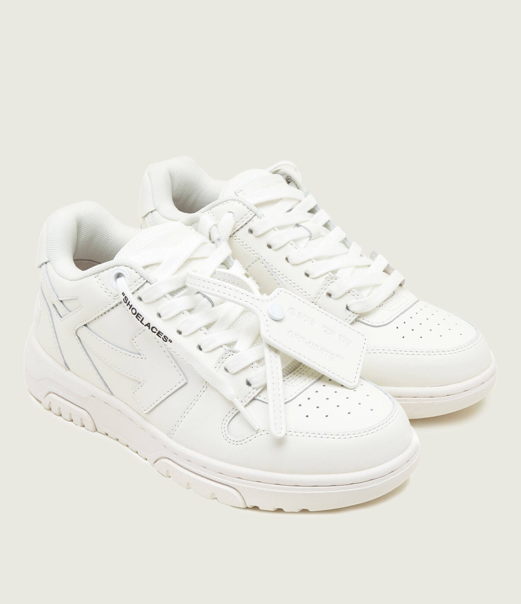 OFF-WHITE De piele sneakers