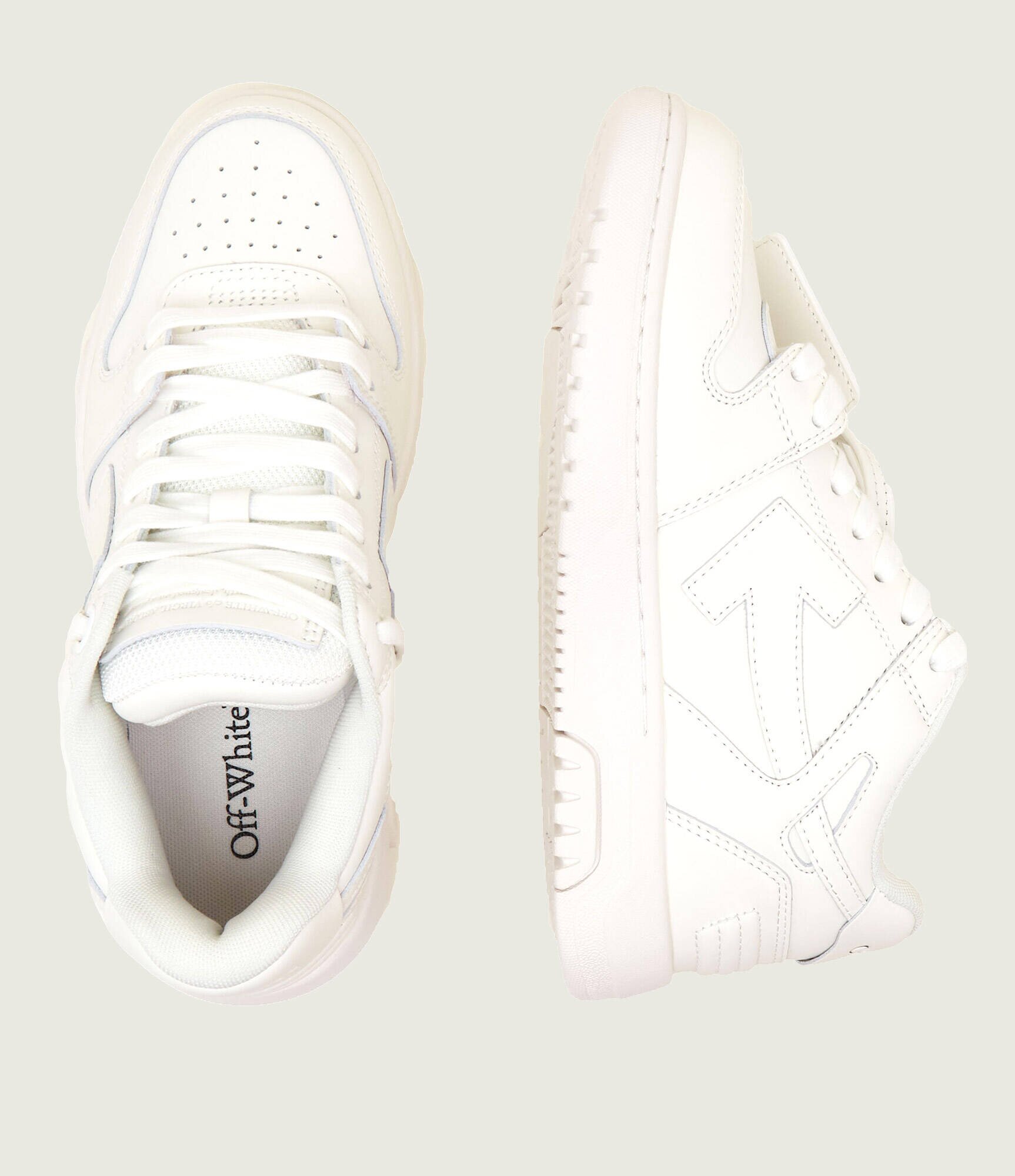 OFF-WHITE De piele sneakers