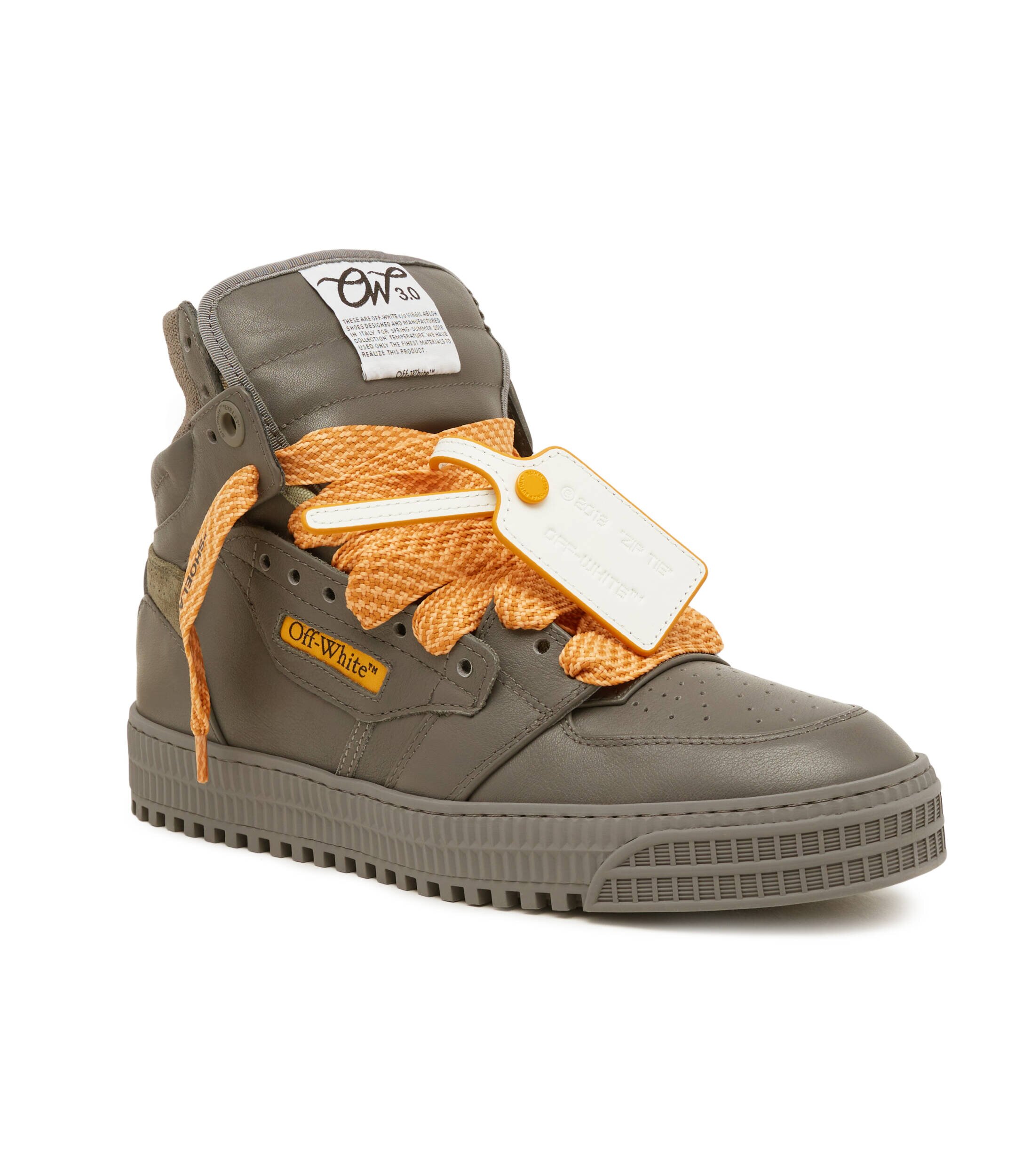 OFF-WHITE De piele sneakers