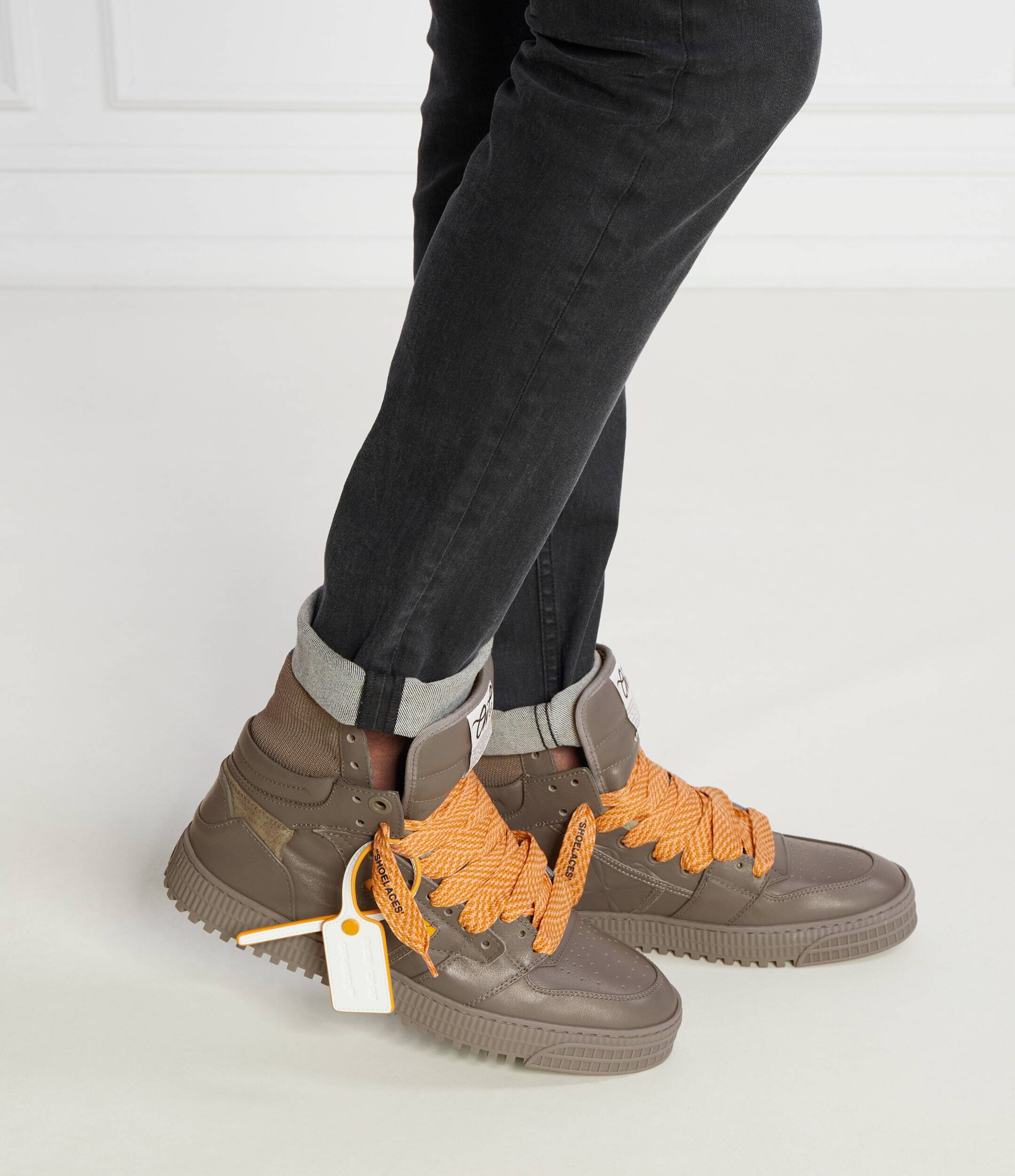 OFF-WHITE De piele sneakers