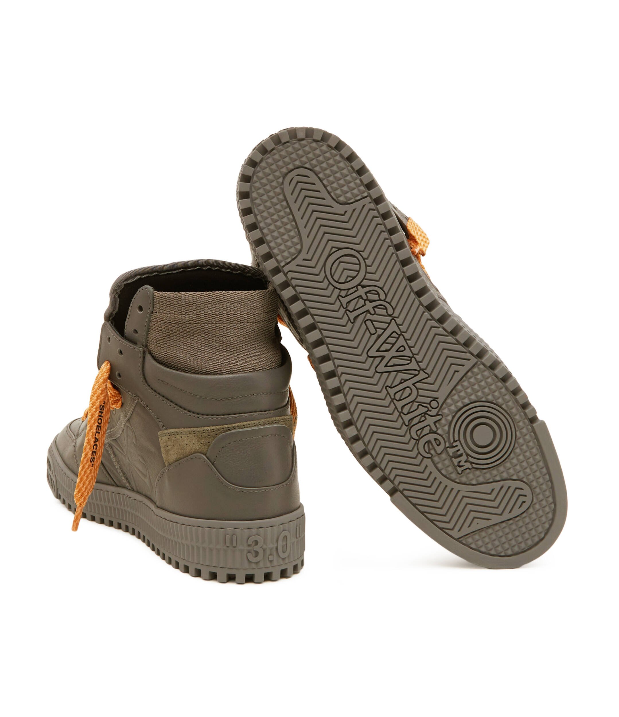 OFF-WHITE De piele sneakers