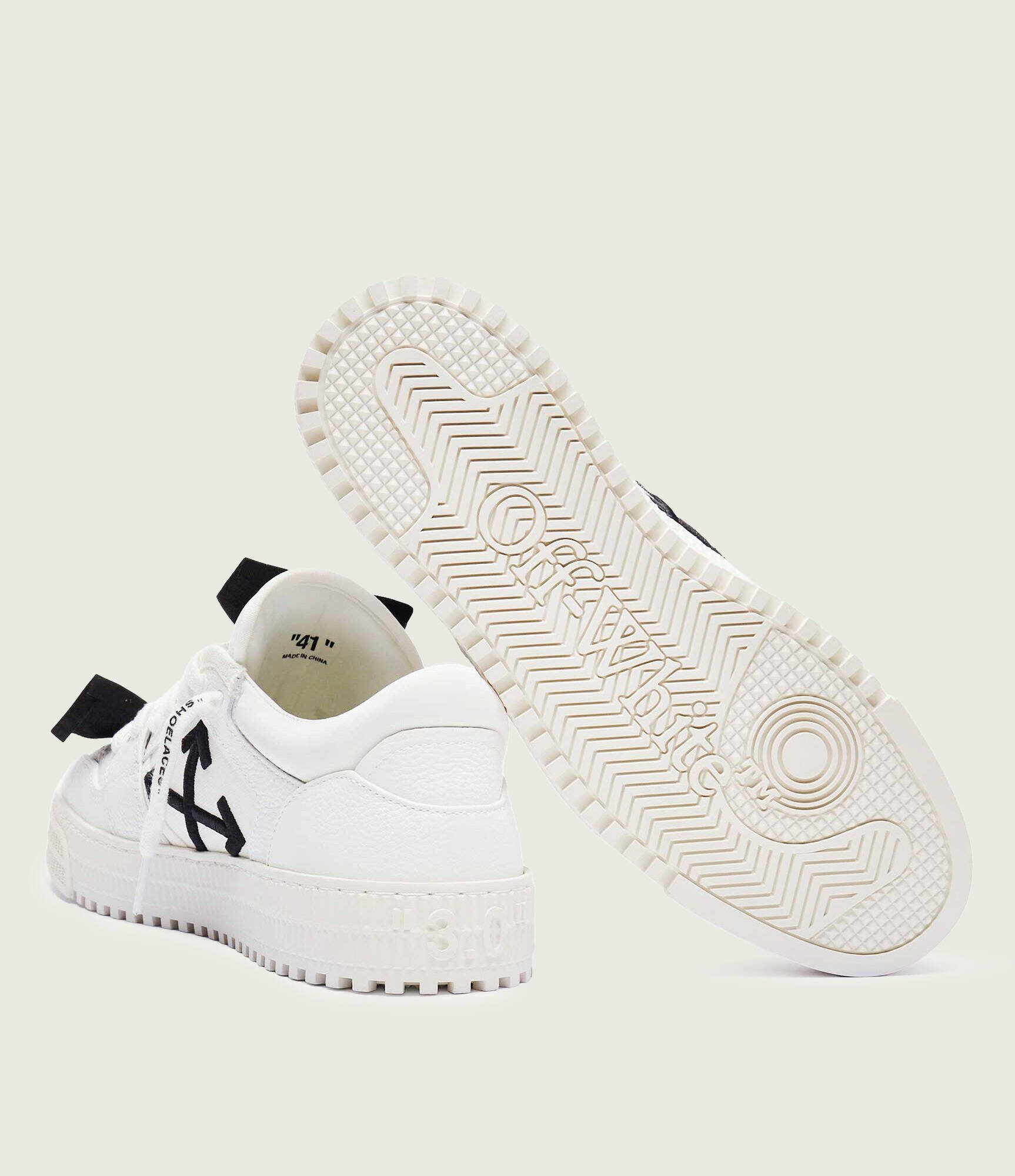 OFF-WHITE De piele sneakers LOW TOP 3.0 OFF COURT