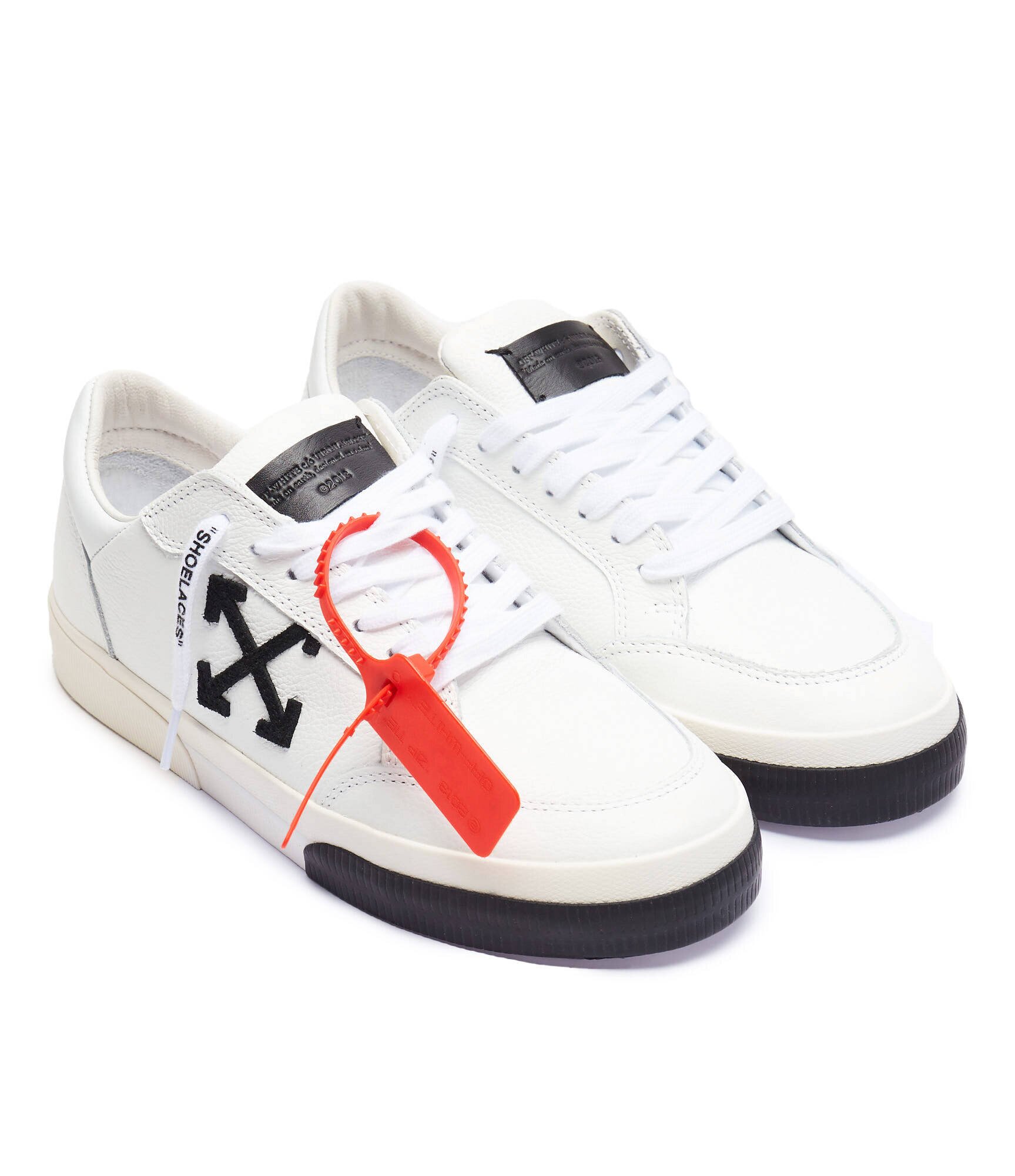 OFF-WHITE De piele sneakers NEW LOW VULCANIZED
