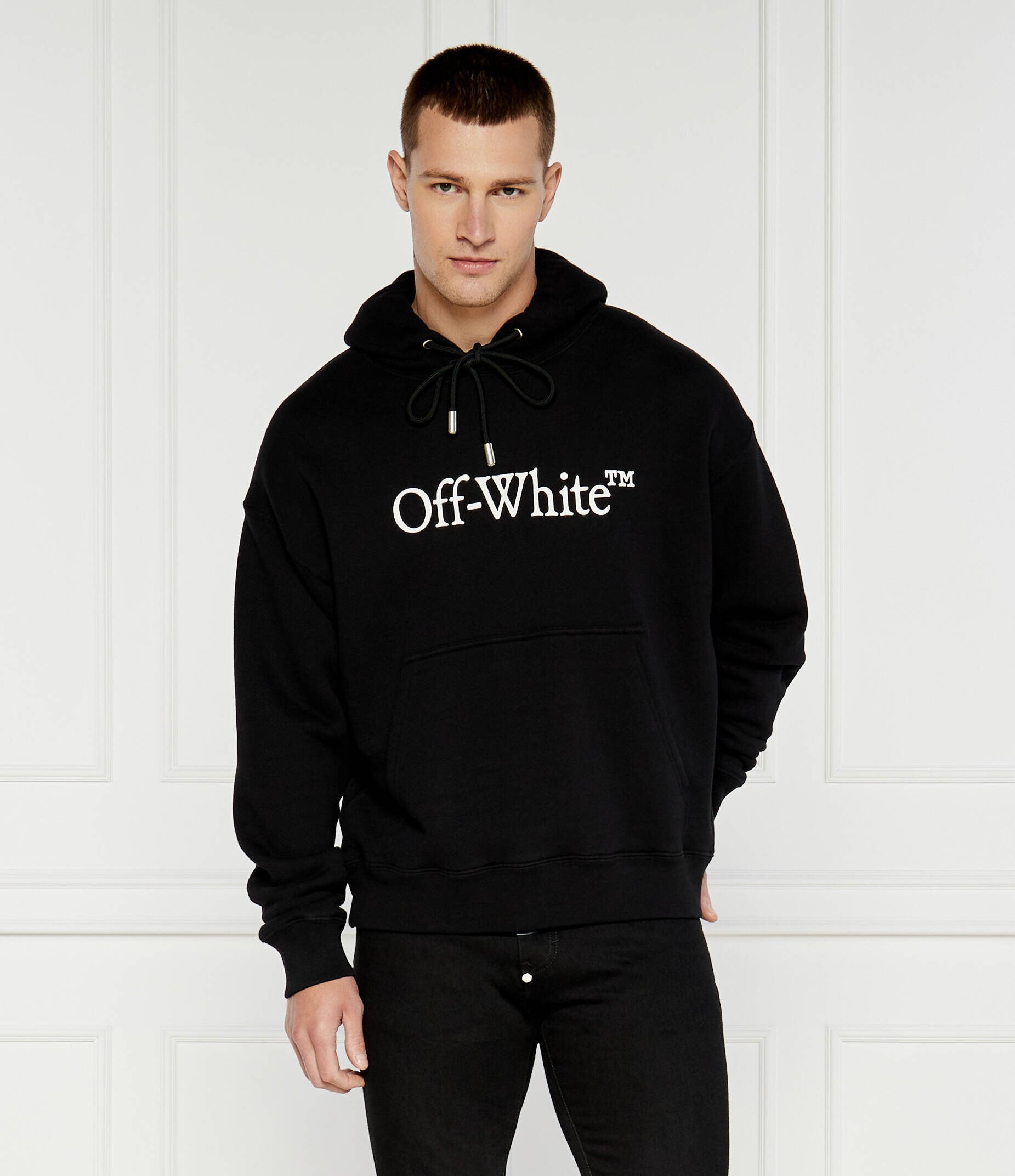 OFF-WHITE Hanorac BIG BOOKISH SKATE | Oversize fit