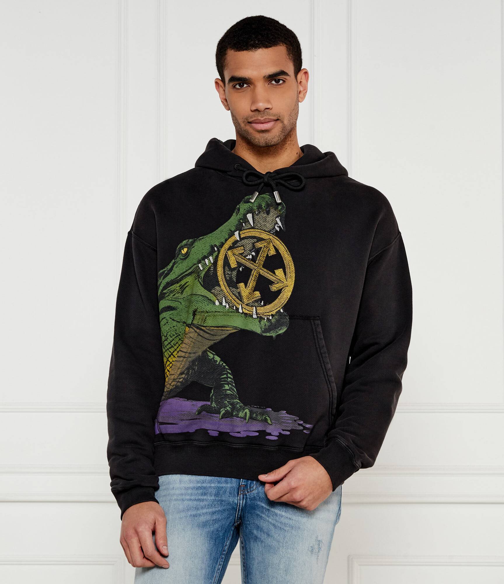 OFF-WHITE Hanorac BIG CROCO SKATE | Relaxed fit