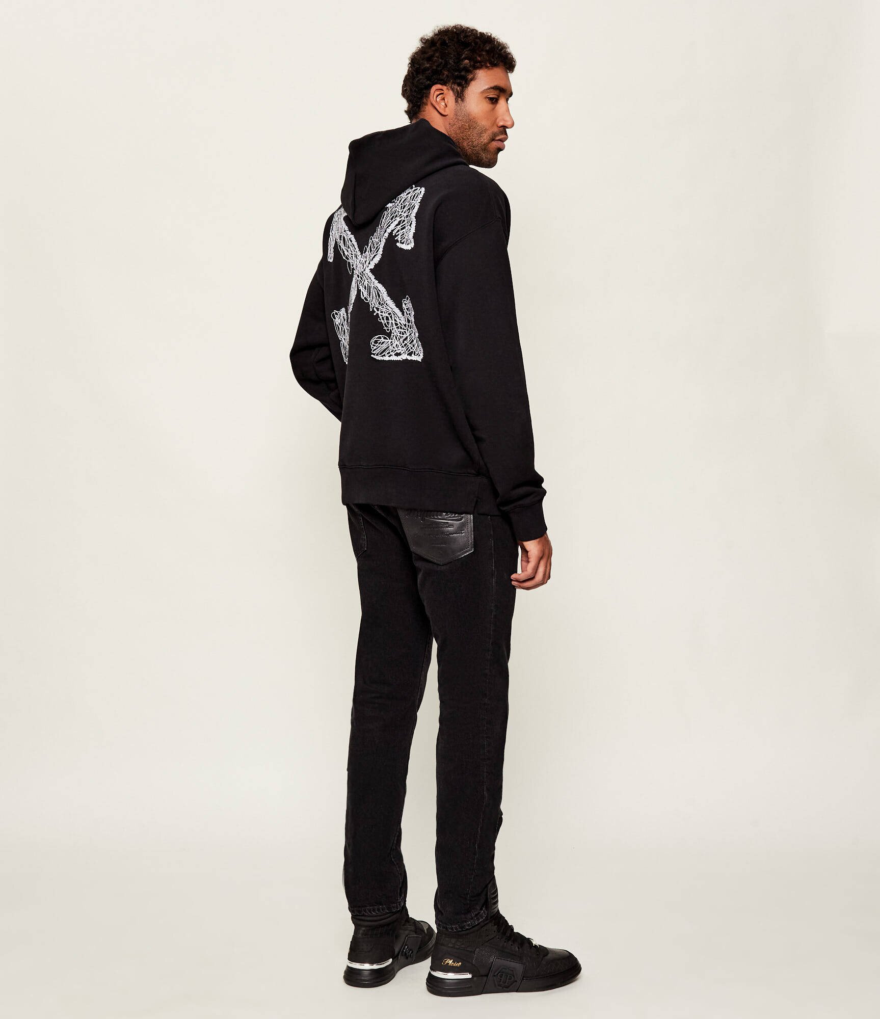 OFF-WHITE Hanorac SCRIBBLE ARR | Loose fit