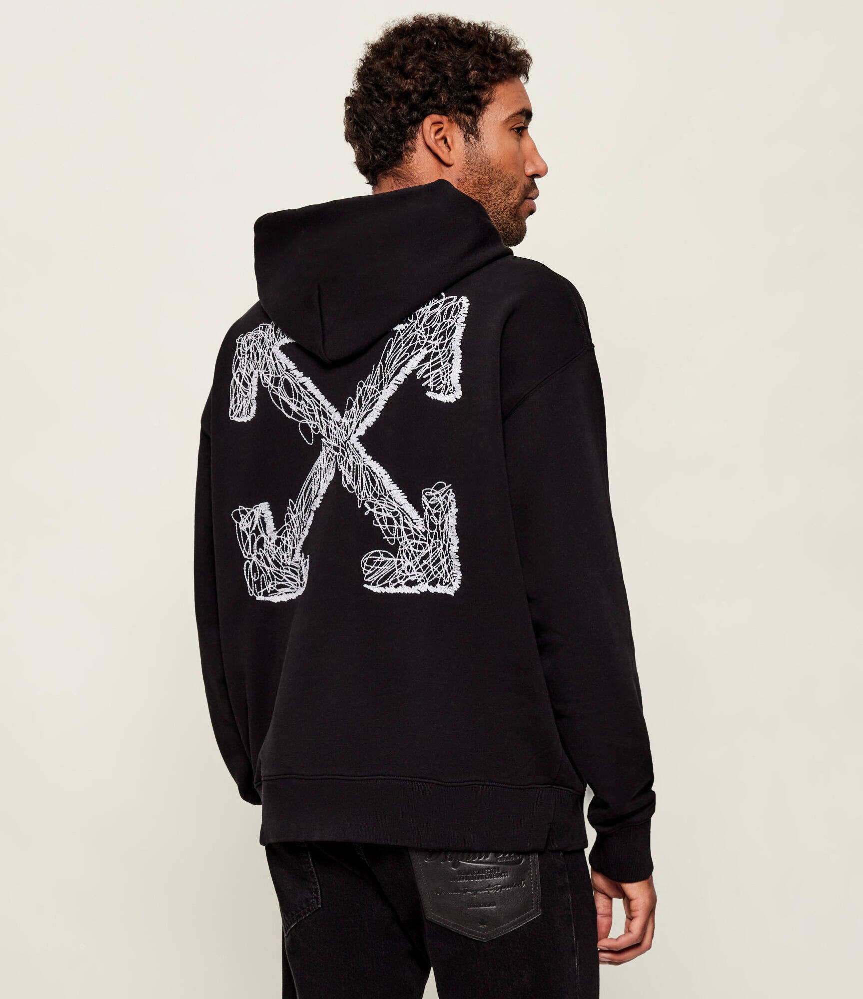 OFF-WHITE Hanorac SCRIBBLE ARR | Loose fit
