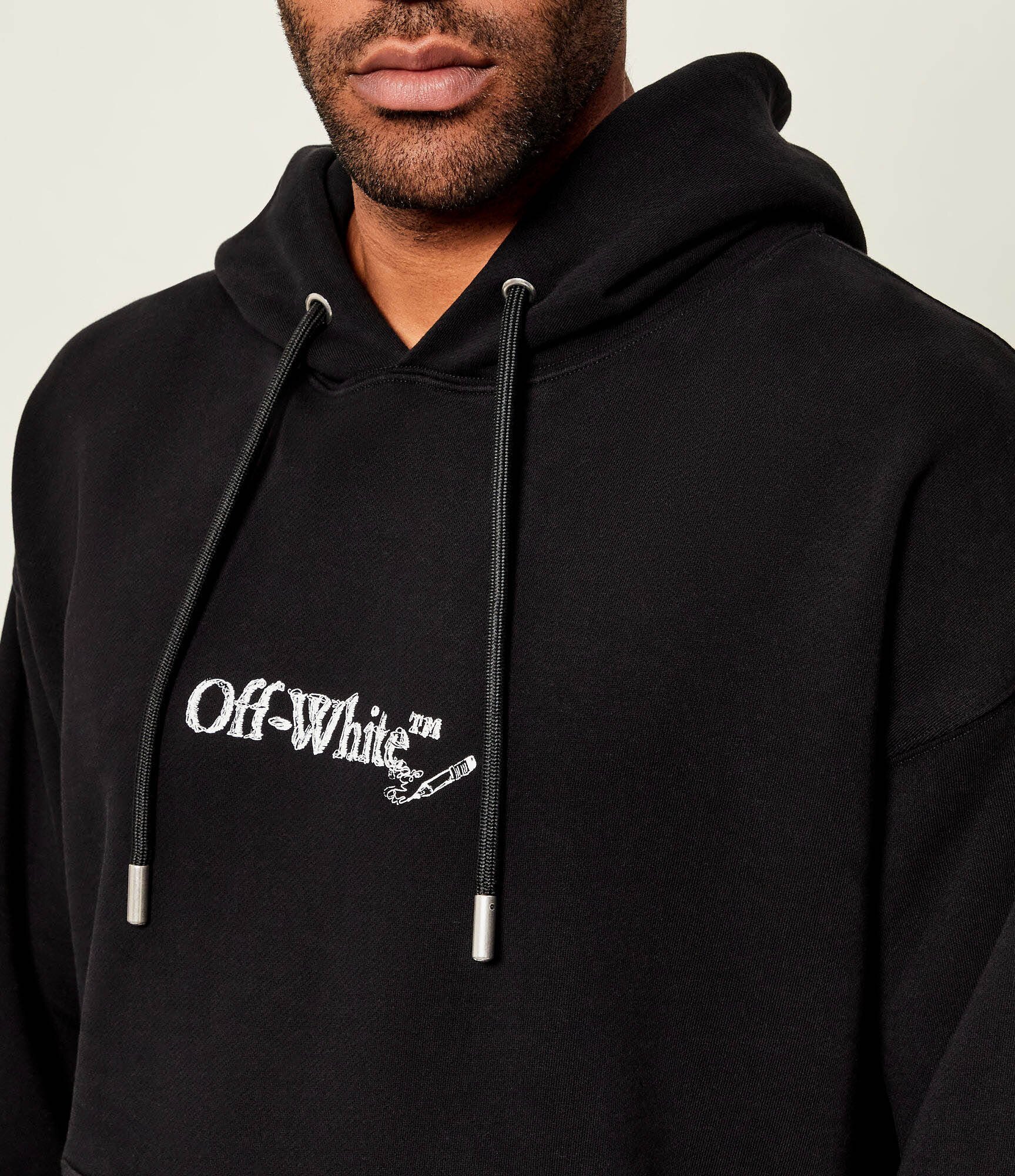 OFF-WHITE Hanorac SCRIBBLE ARR | Loose fit