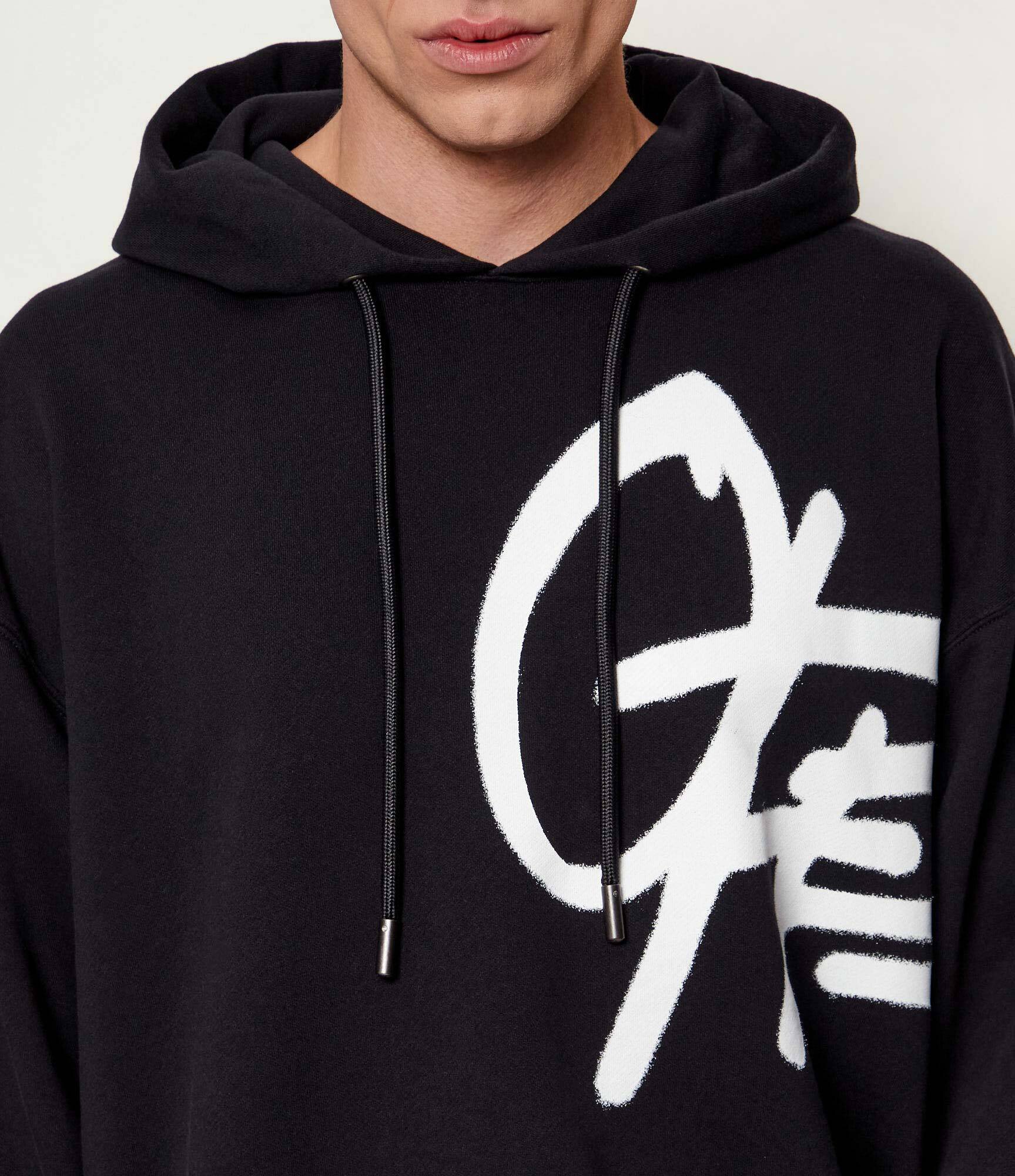 OFF-WHITE Hanorac Spray Logo | Loose fit