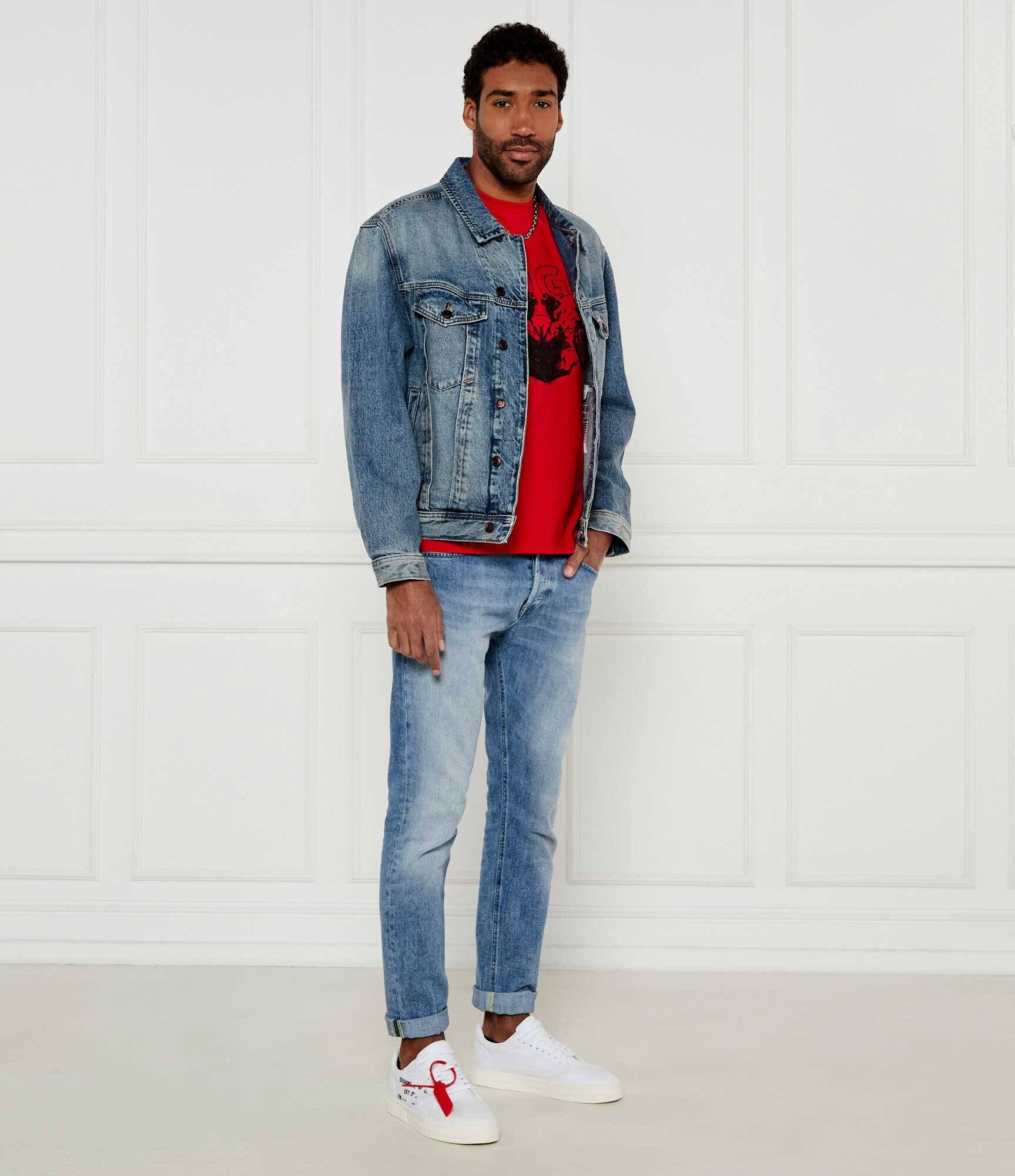 OFF-WHITE Sneakers cu adaos de piele