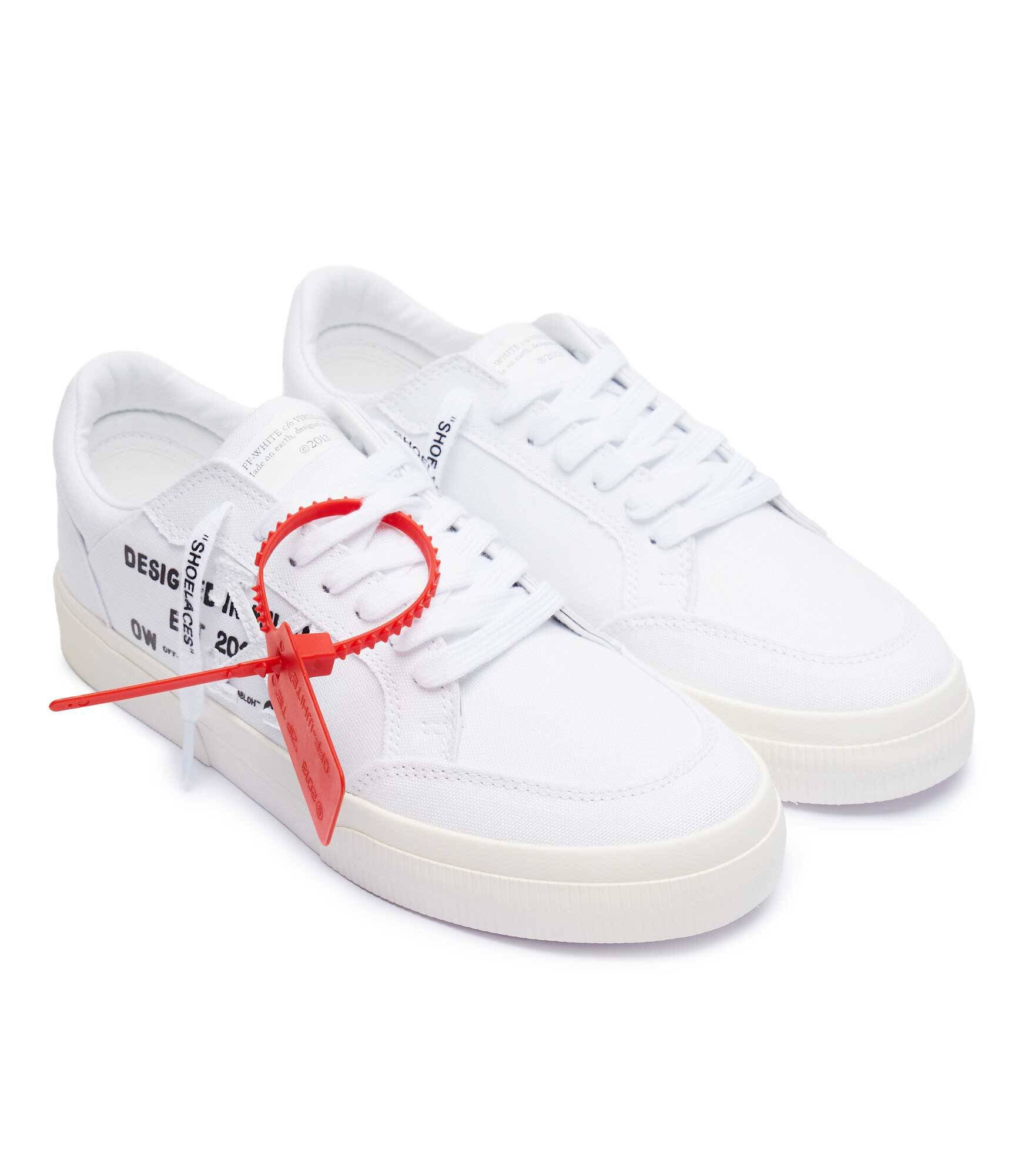 OFF-WHITE Sneakers cu adaos de piele