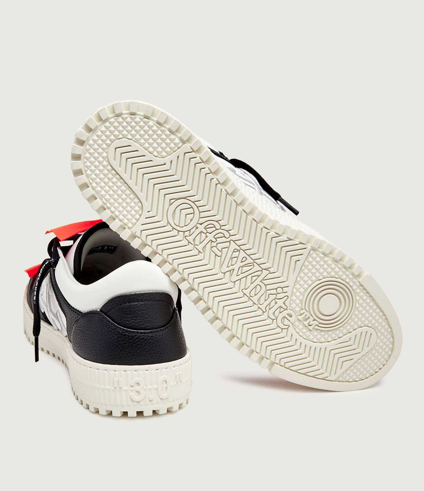 OFF-WHITE Teniși din piele M-Low top 3.0 Off Court