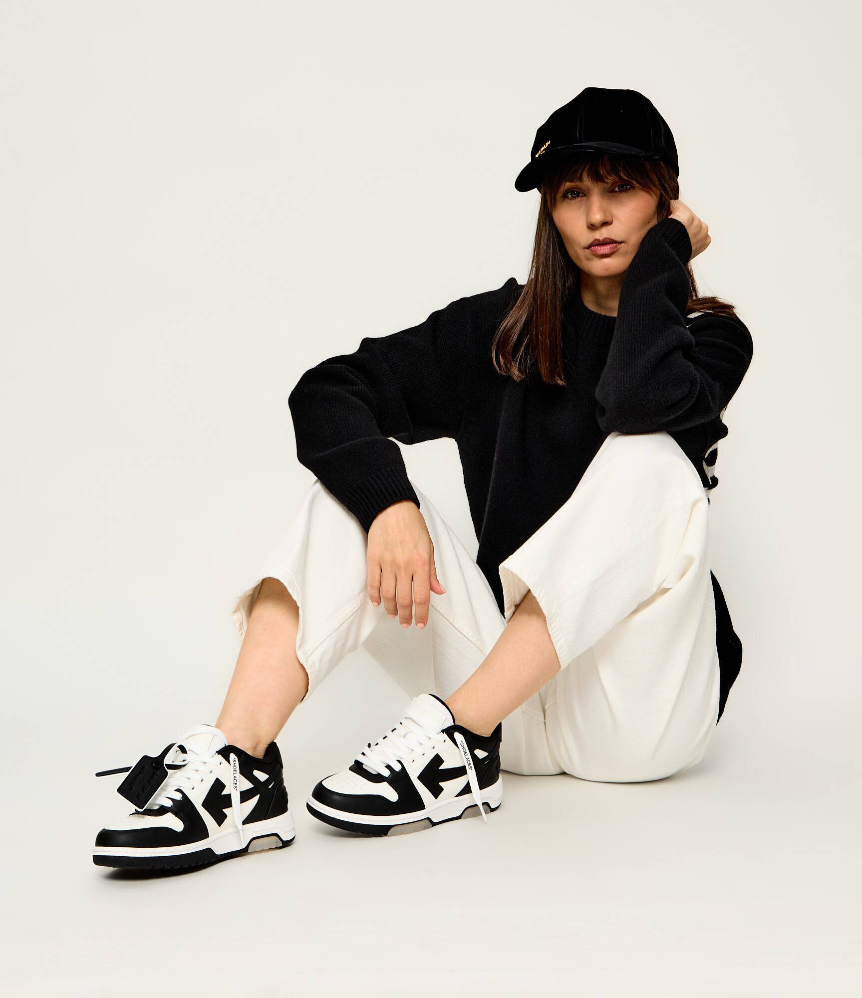 OFF-WHITE Teniși din piele Out Of Office