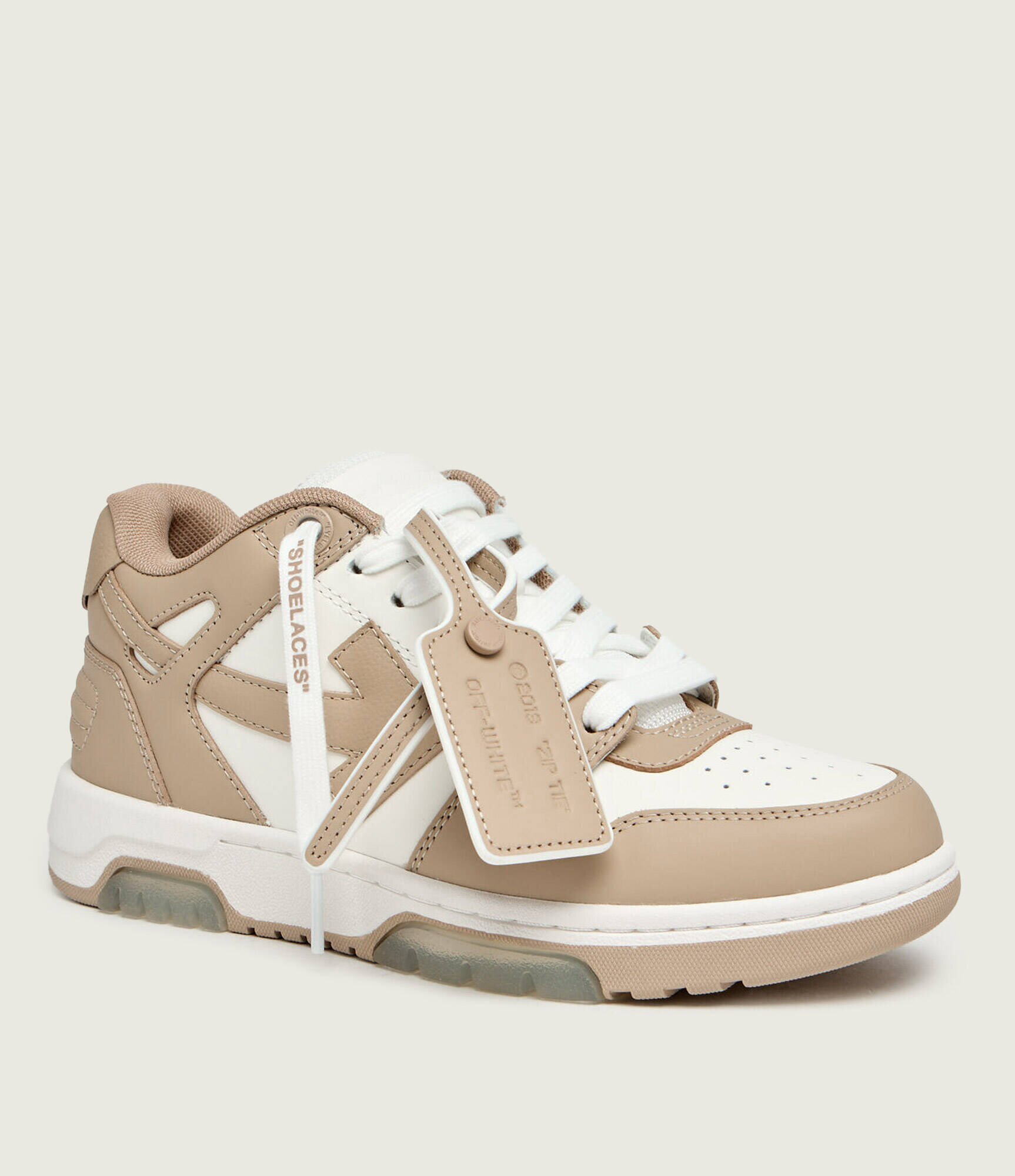 OFF-WHITE Teniși din piele W-Out Of Office