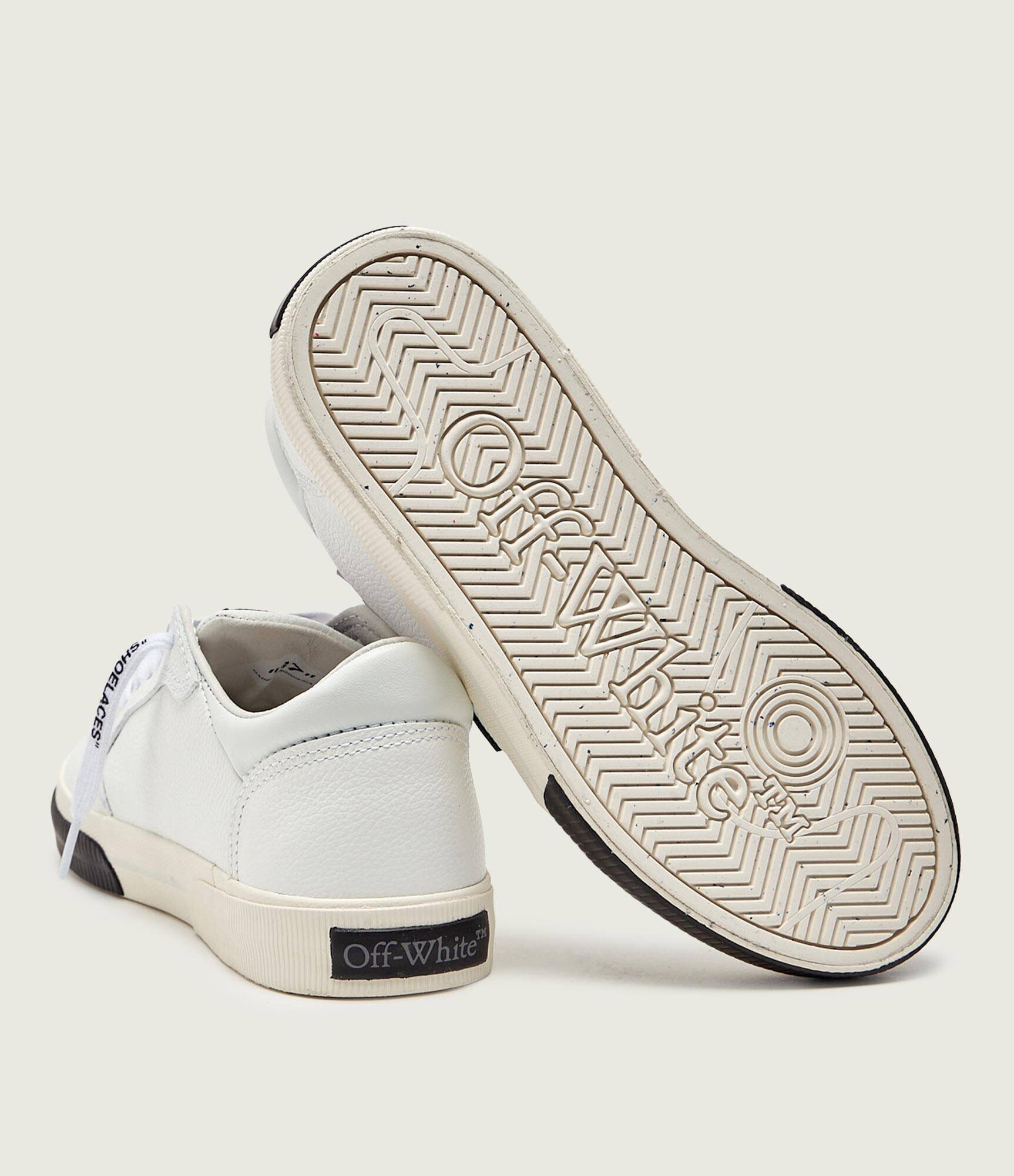 OFF-WHITE Teniși din piele W-VULC LOW