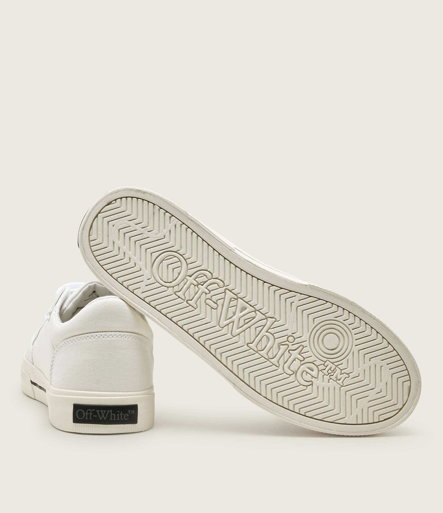 OFF-WHITE Teniși M-VULC LOW cu adaos de piele
