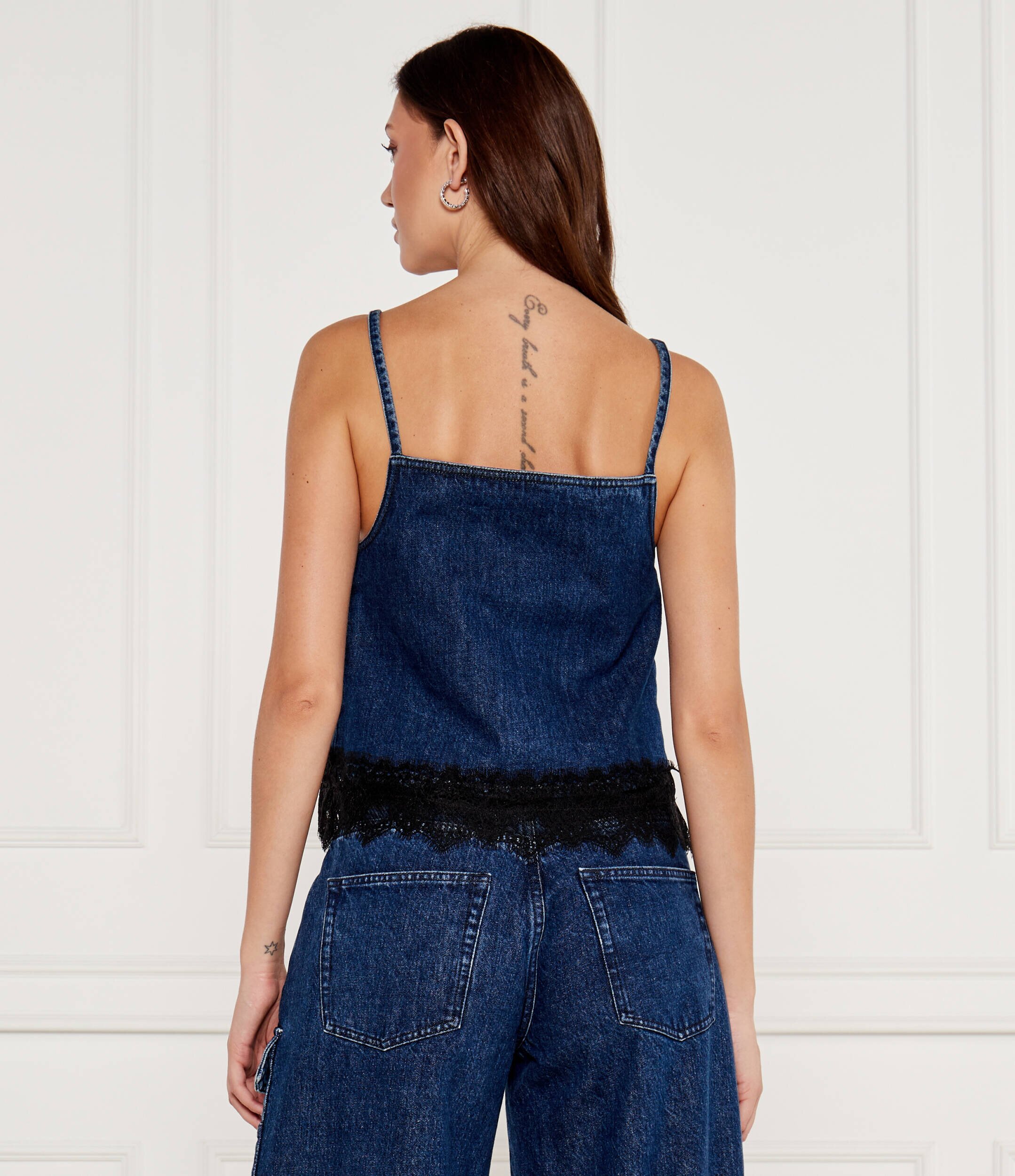 OFF-WHITE Top | Cropped Fit | denim