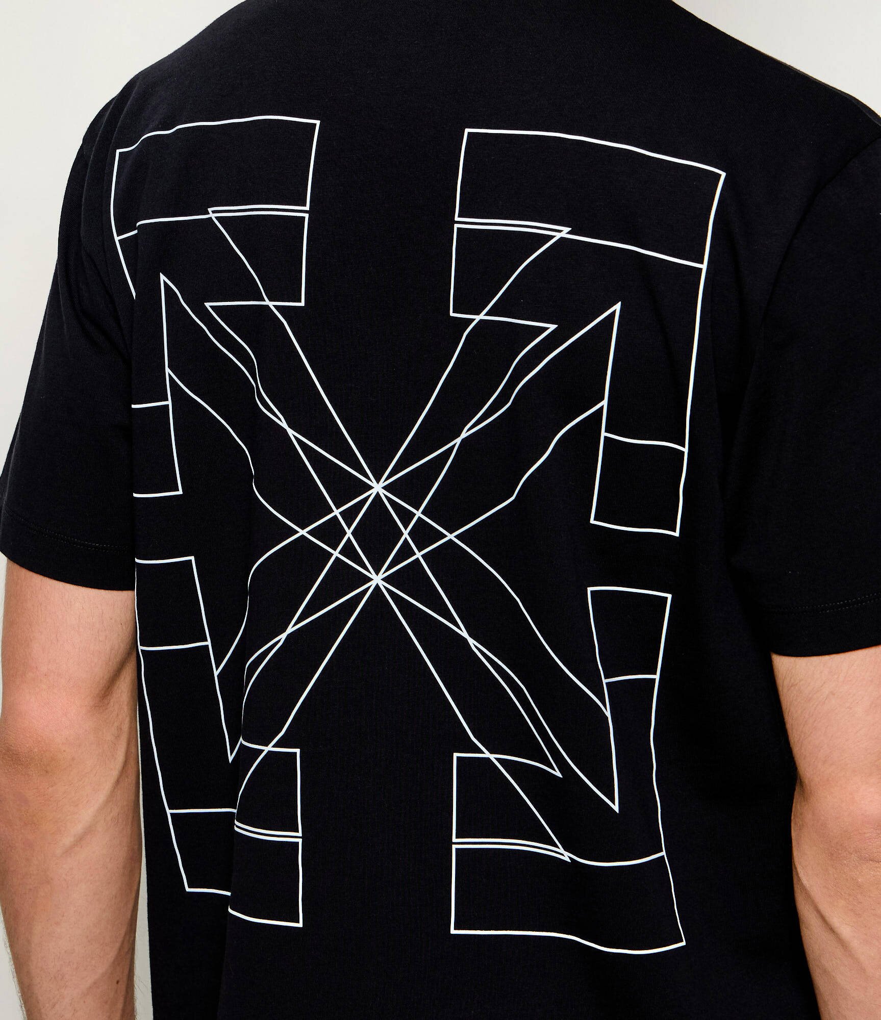 OFF-WHITE Tricou BIG DOUBLE ARROW | Slim Fit