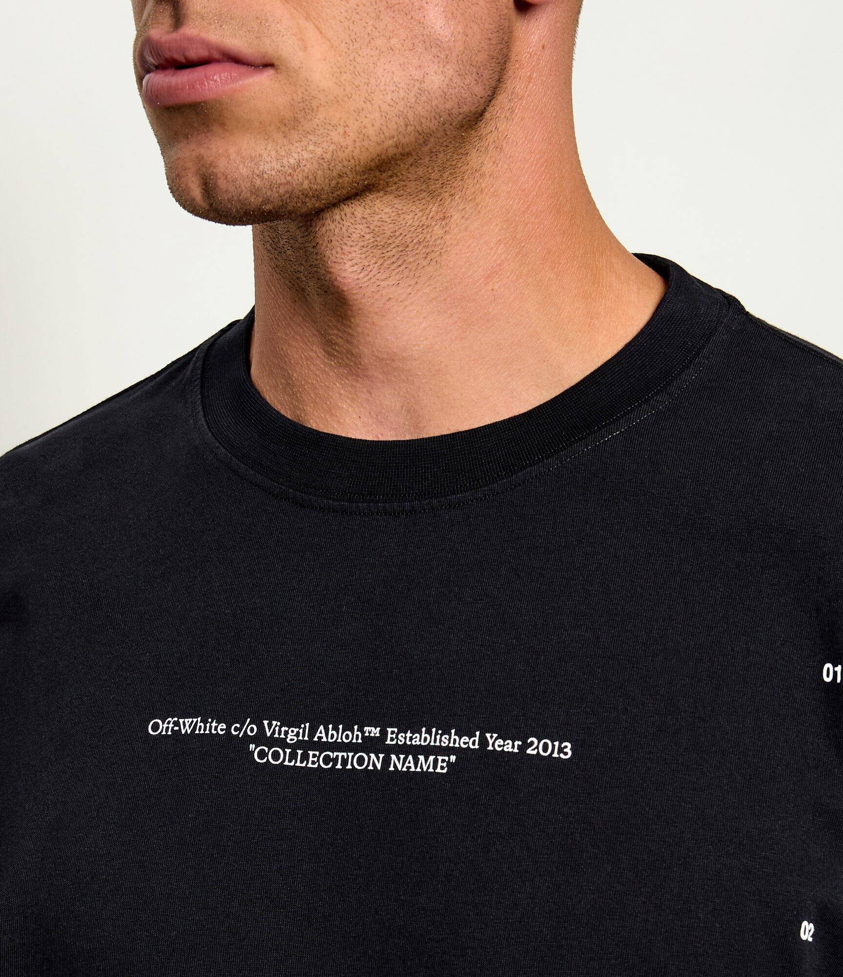 OFF-WHITE Tricou Chakra Arrow Skate | Oversize fit
