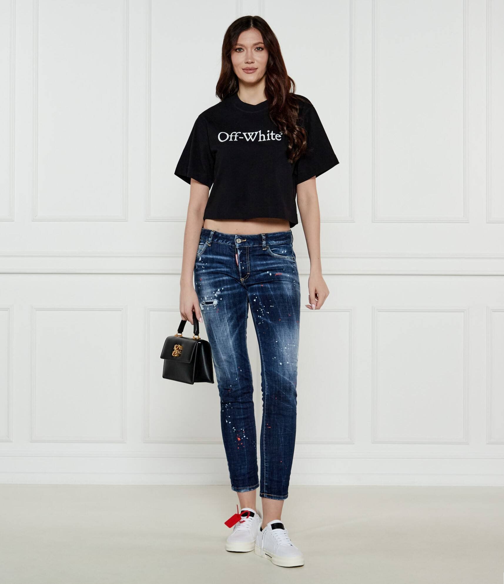 OFF-WHITE Tricou | Cropped Fit