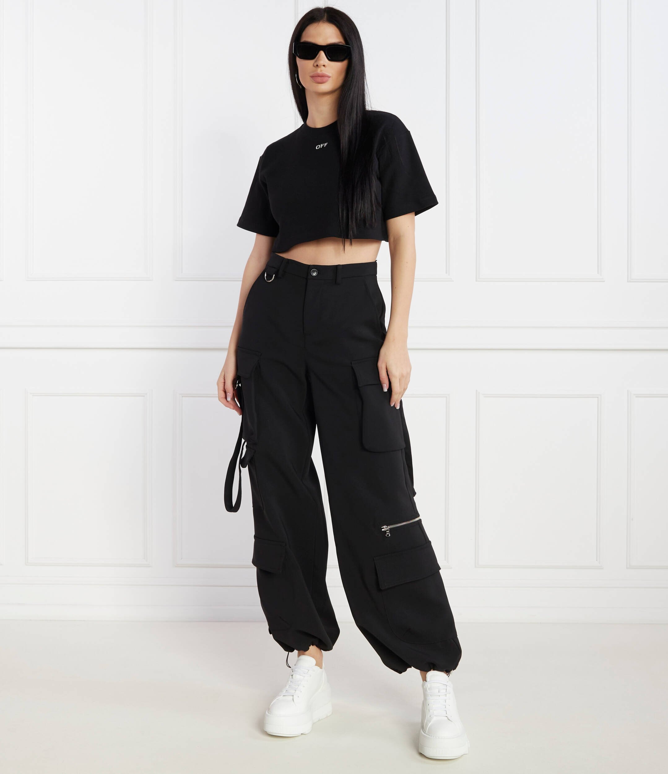 OFF-WHITE Tricou | Cropped Fit