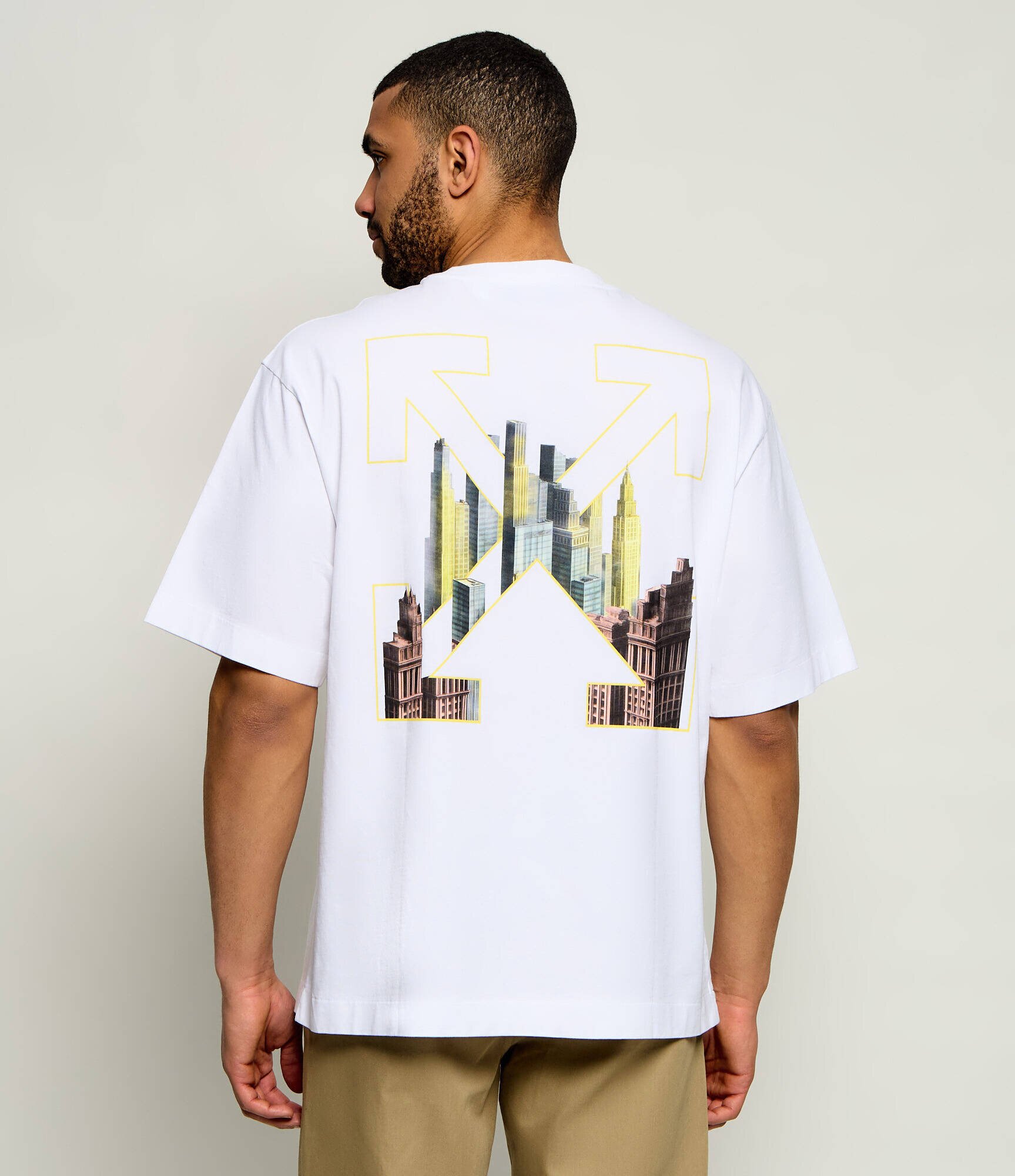 OFF-WHITE Tricou DREAM ARROW SKATE | Relaxed fit