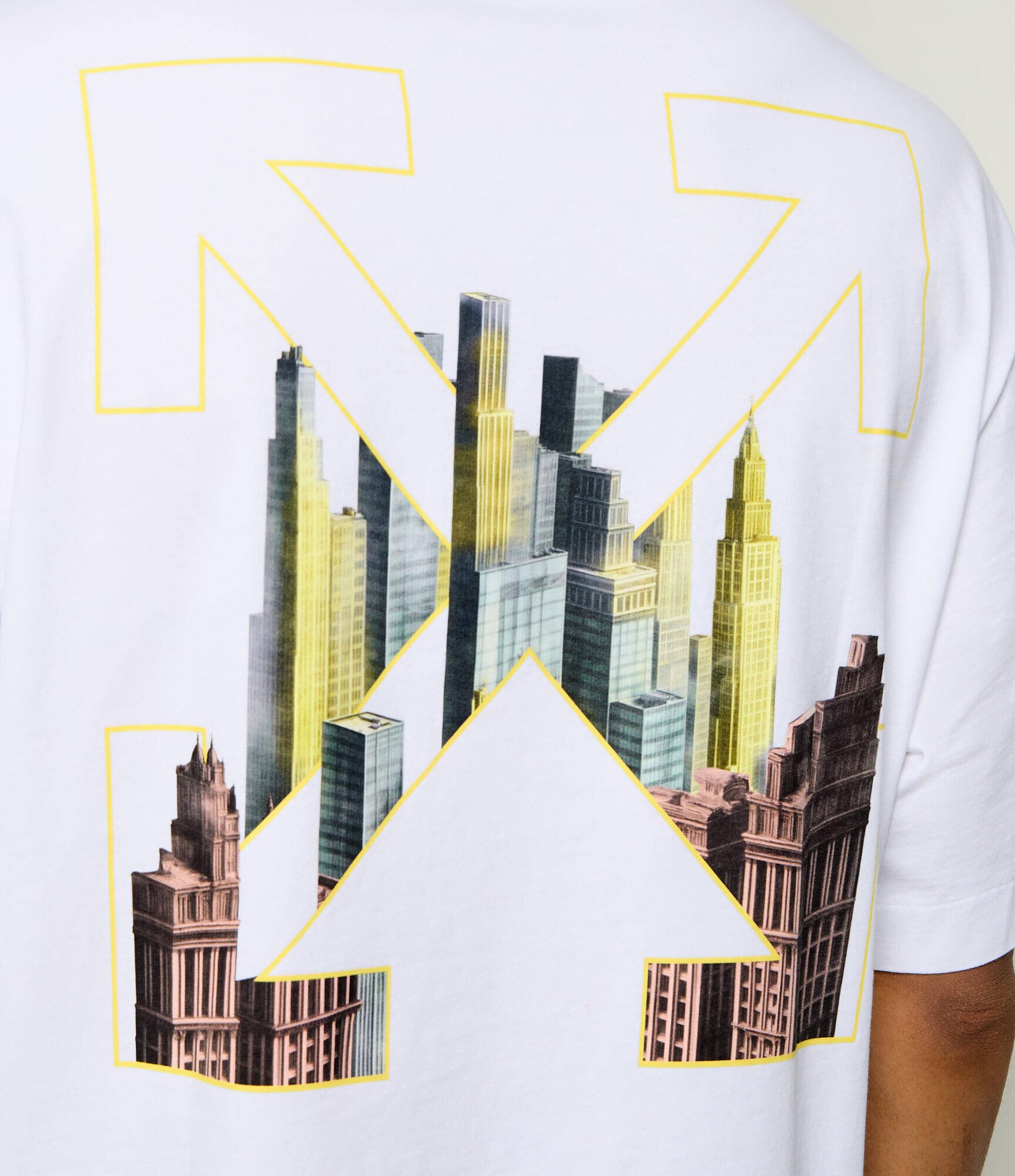 OFF-WHITE Tricou DREAM ARROW SKATE | Relaxed fit