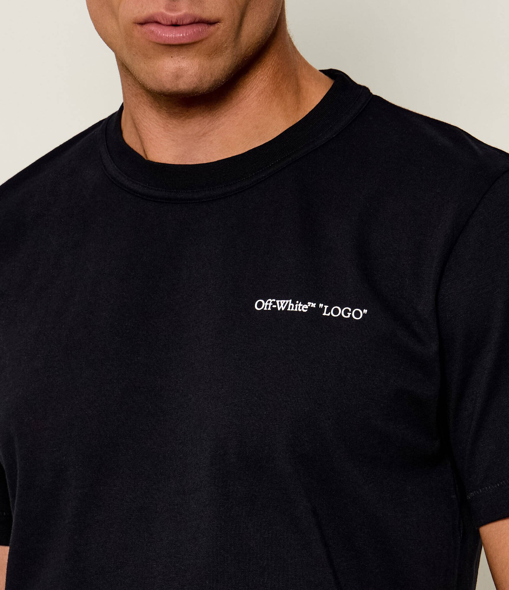 OFF-WHITE Tricou Logo Quote | regular fit