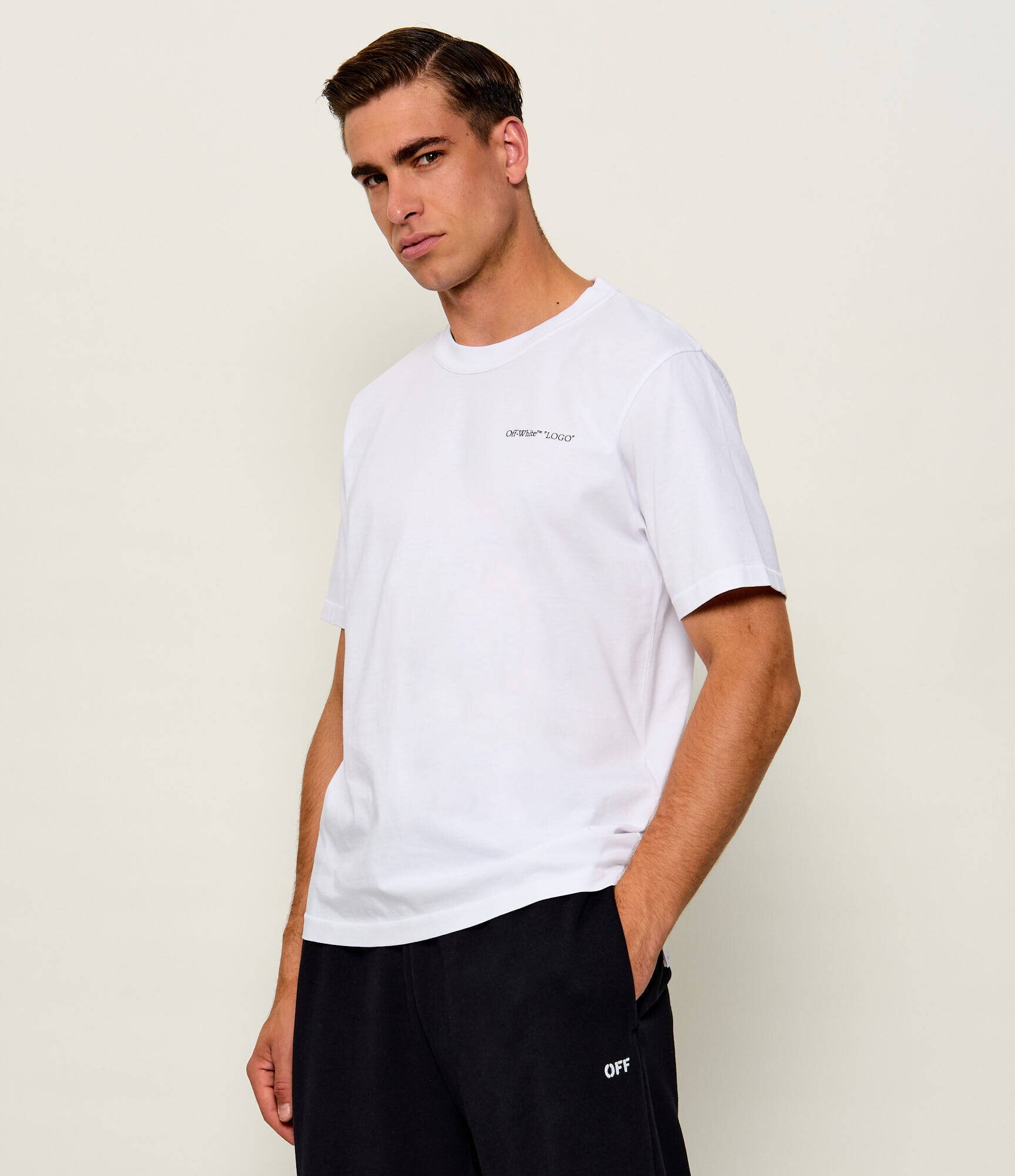 OFF-WHITE Tricou Logo Quote | regular fit