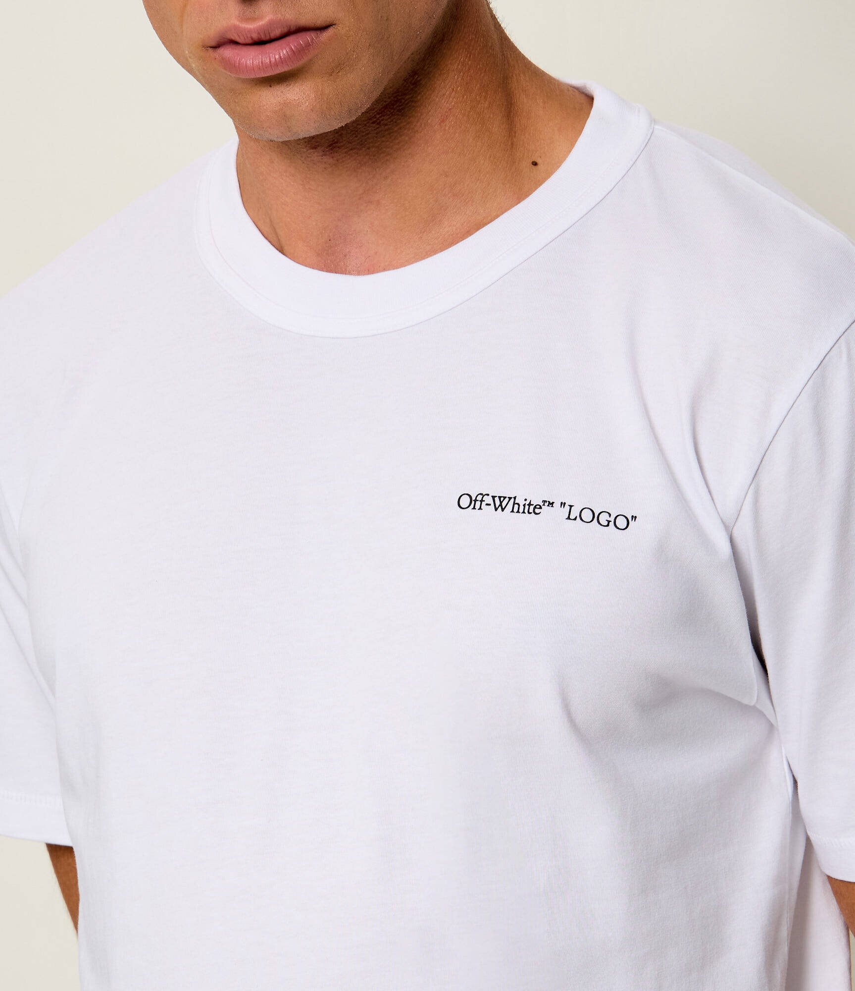 OFF-WHITE Tricou Logo Quote | regular fit