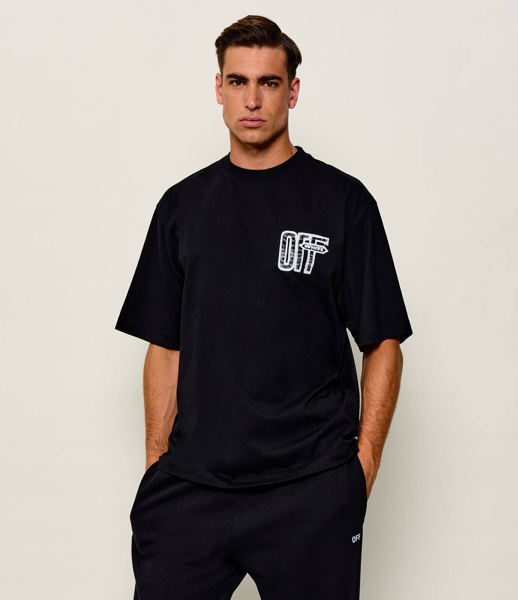 OFF-WHITE Tricou Motion Arrow Skate | Loose fit