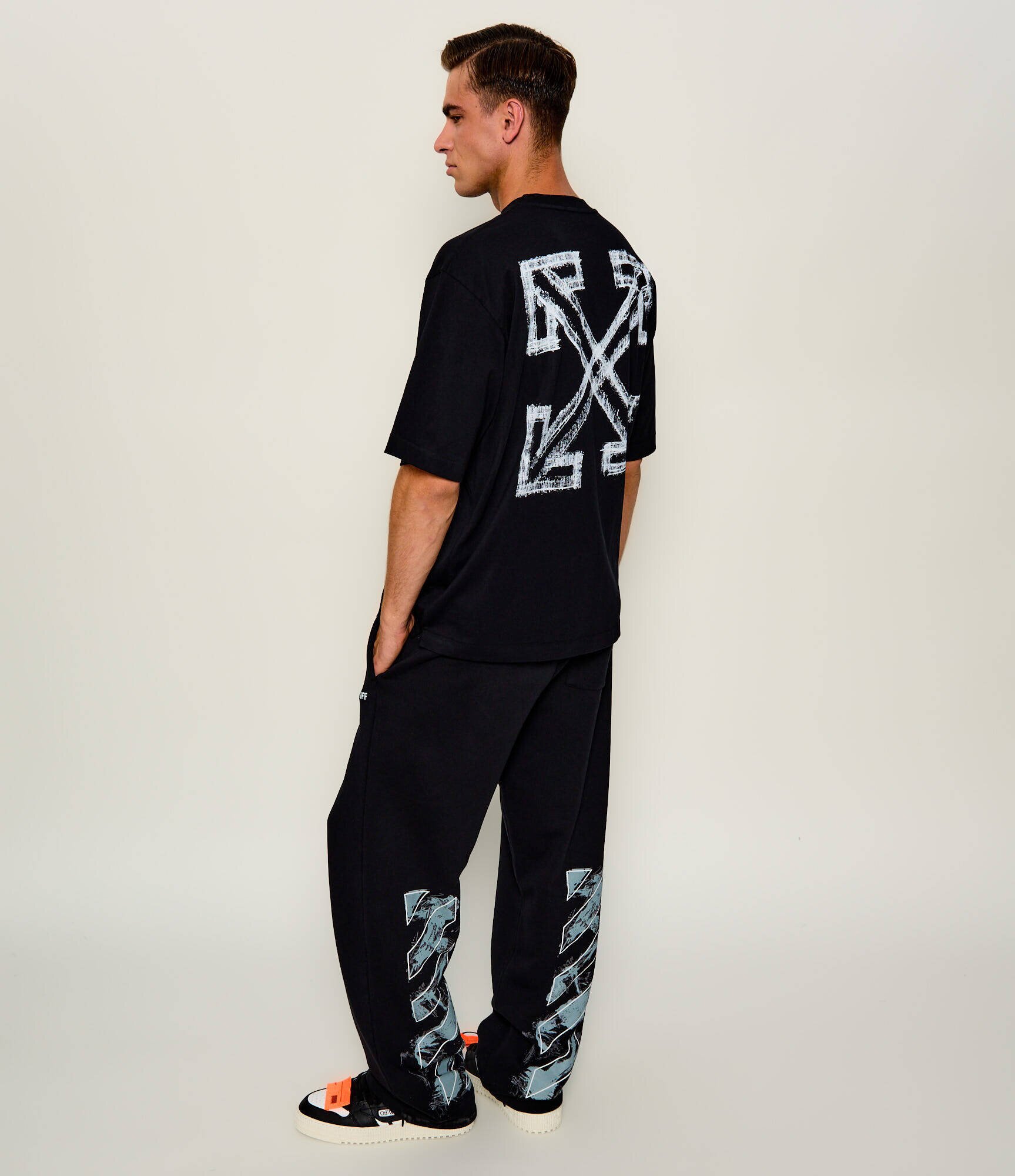 OFF-WHITE Tricou Motion Arrow Skate | Loose fit