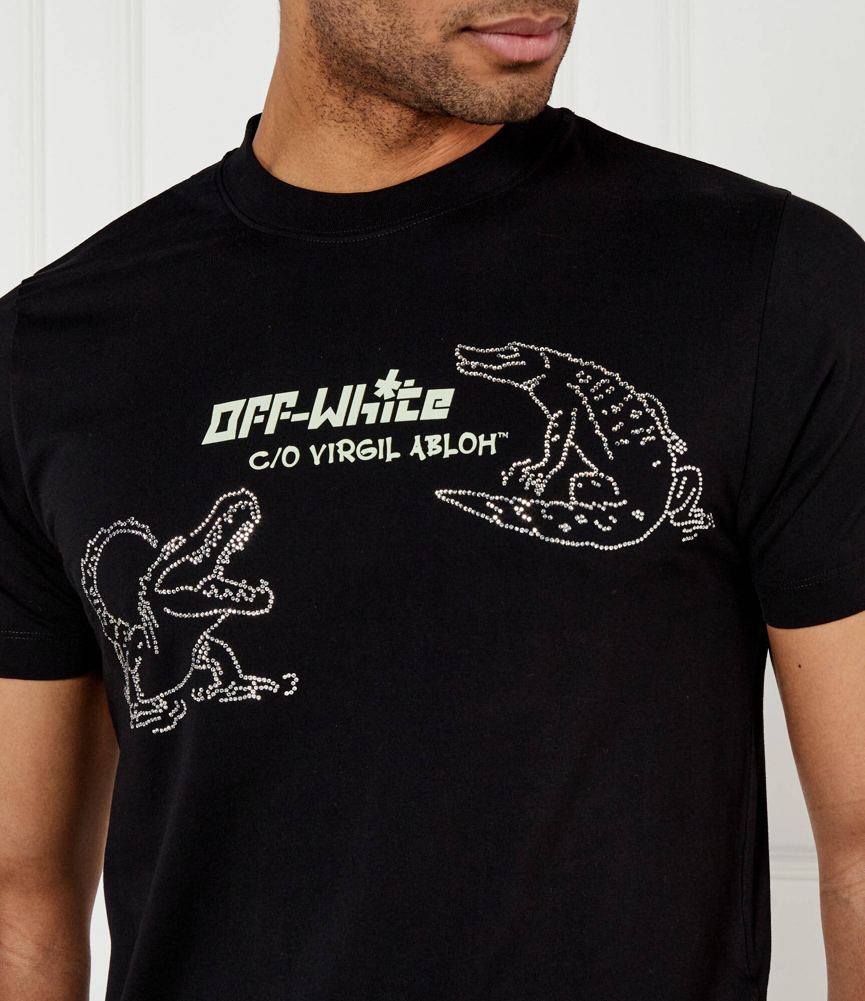 OFF-WHITE Tricou Paradis | Slim Fit