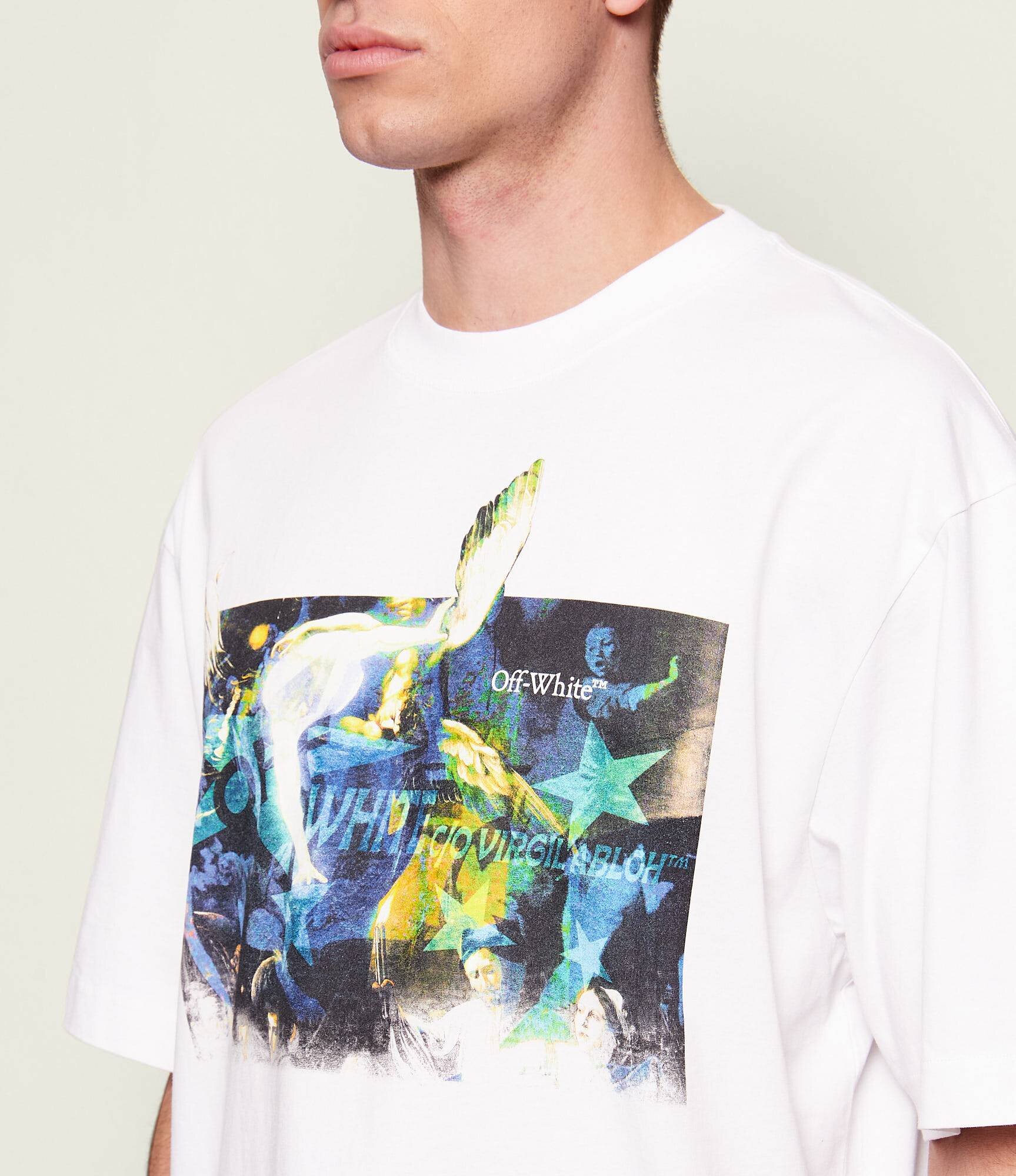 OFF-WHITE Tricou REVE CARAVAGGIO | Relaxed fit