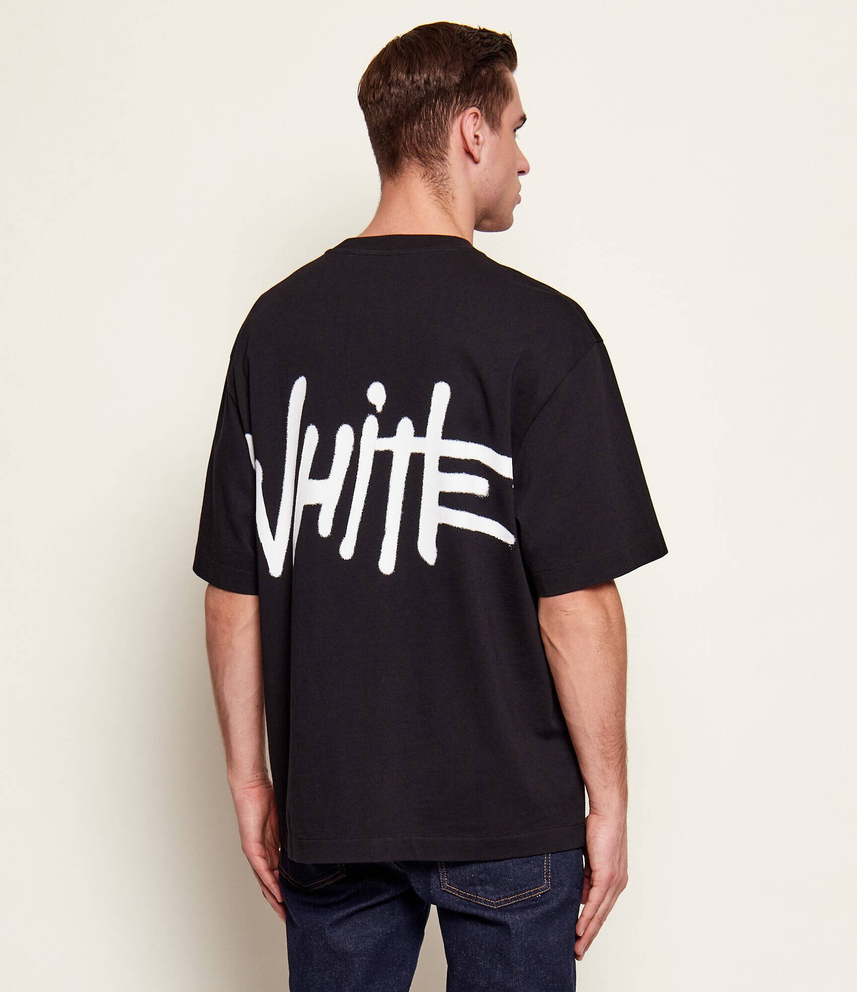 OFF-WHITE Tricou SHARED SPRAY LOGO | Relaxed fit