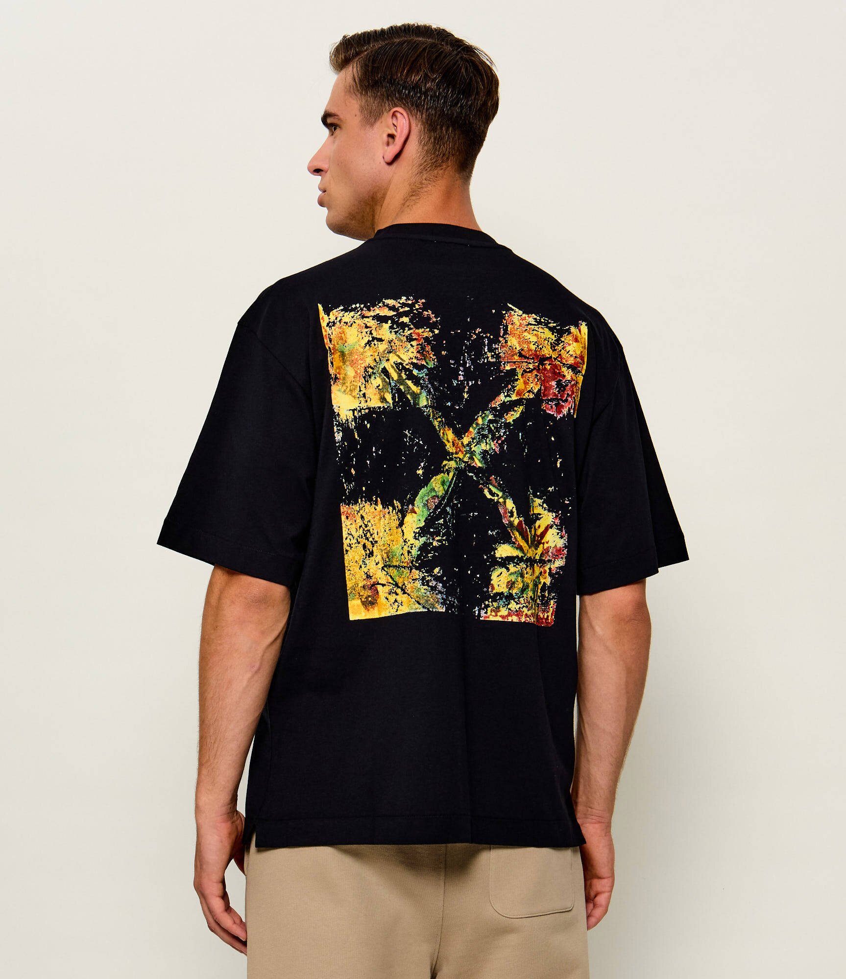 OFF-WHITE Tricou Spices Arrow Skate | Oversize fit