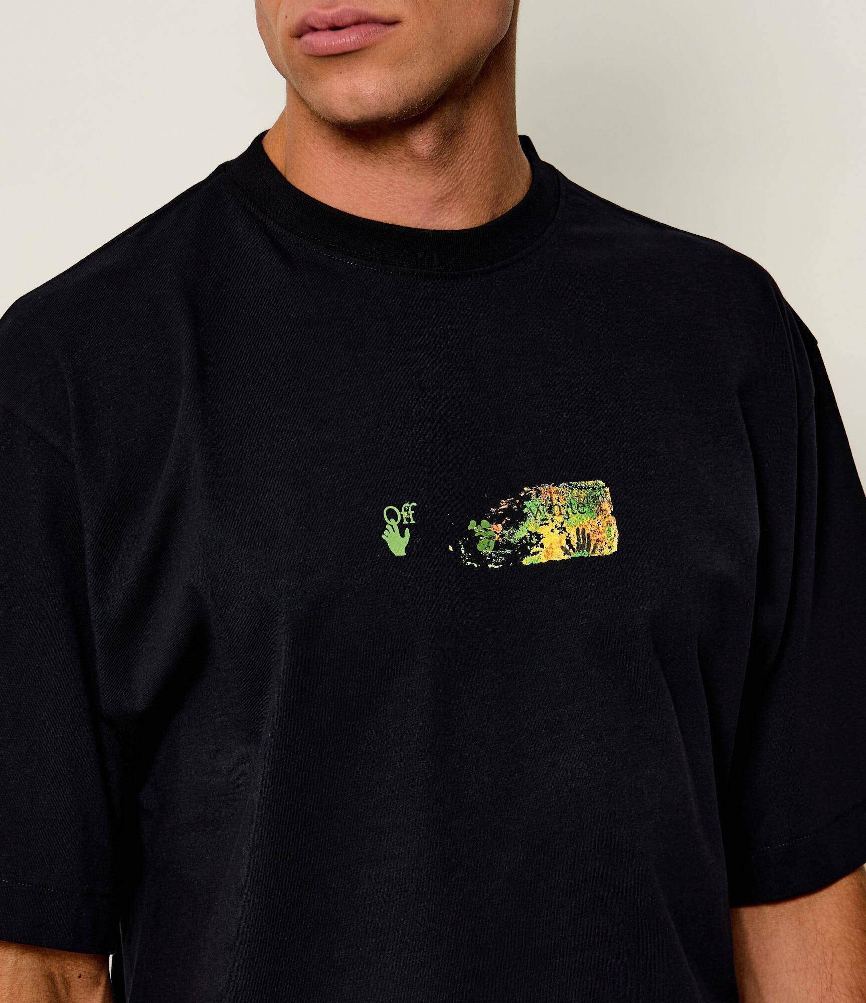 OFF-WHITE Tricou Spices Arrow Skate | Oversize fit