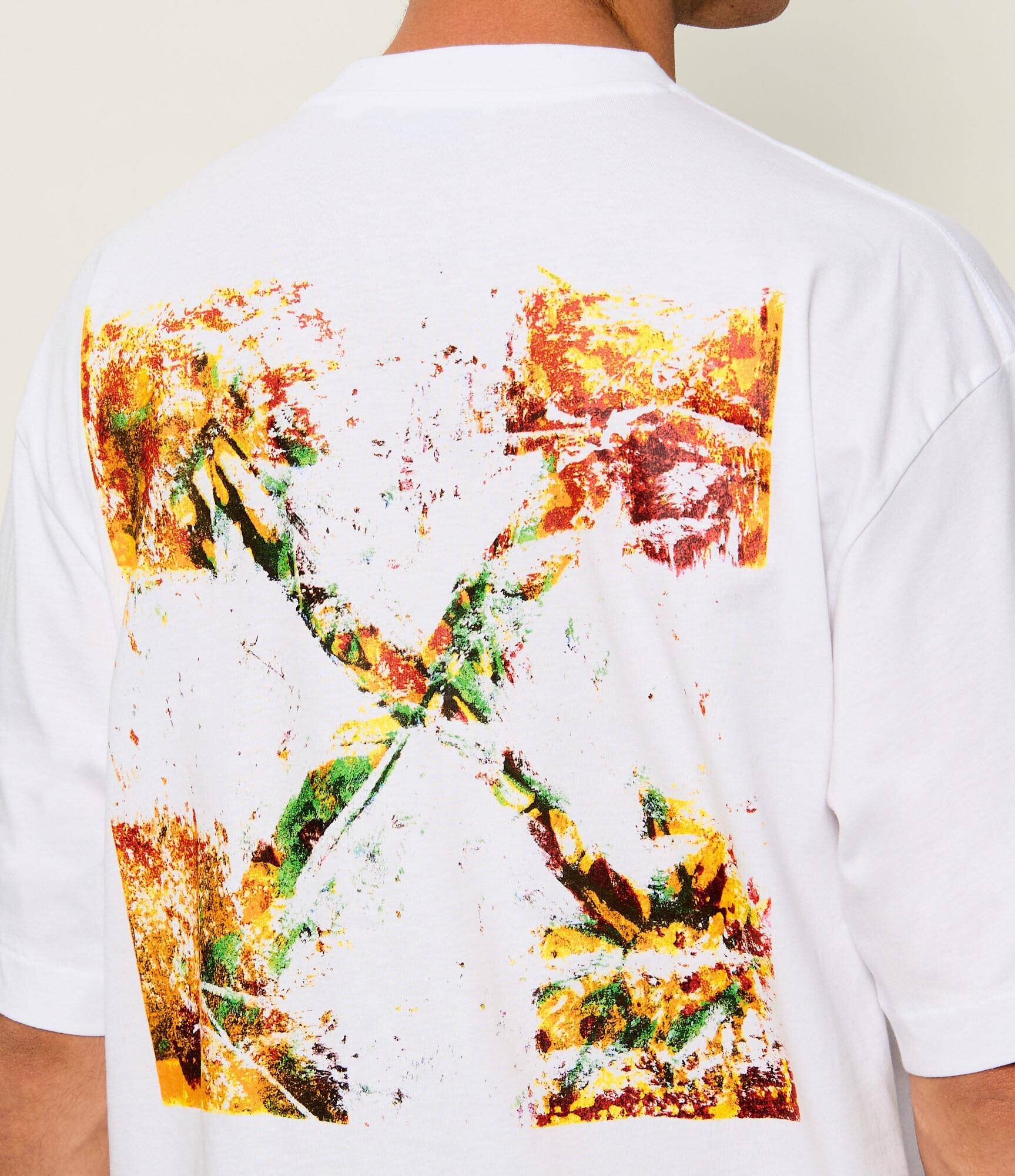 OFF-WHITE Tricou Spices Arrow Skate | Oversize fit