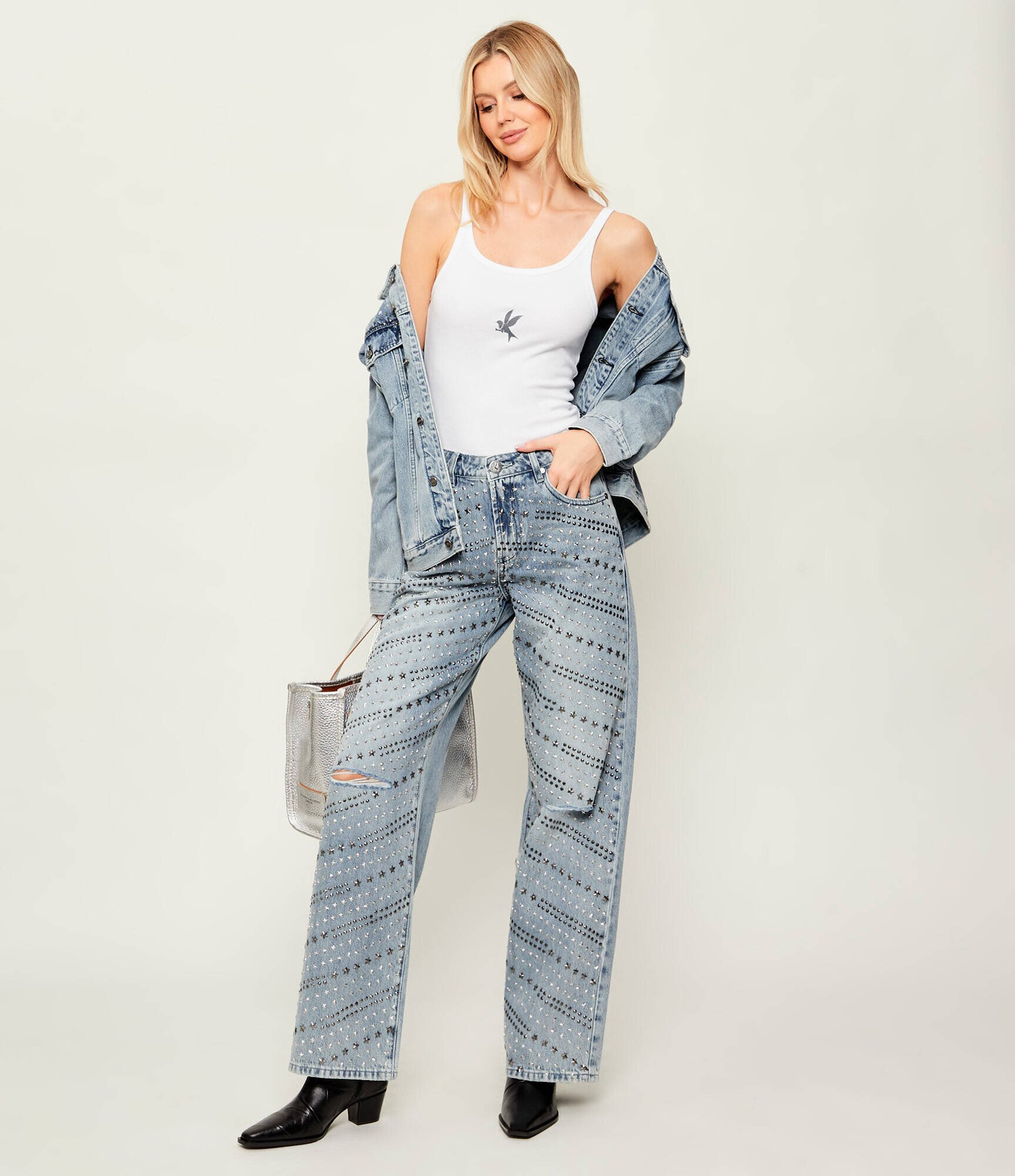 One Teaspoon Blugi 25TH BIRTHDAY JACKSON | Relaxed fit | mid waist