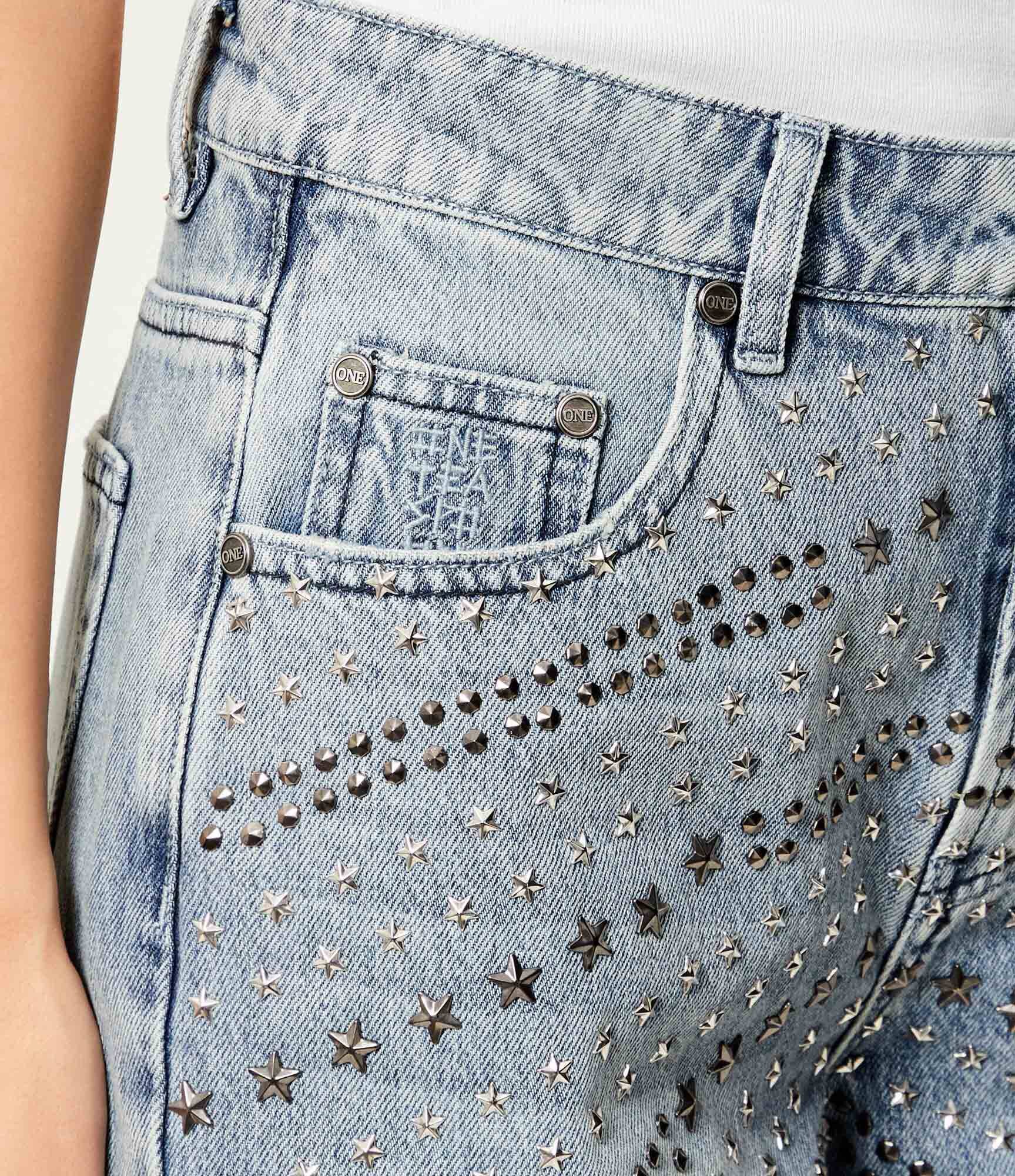 One Teaspoon Blugi 25TH BIRTHDAY JACKSON | Relaxed fit | mid waist