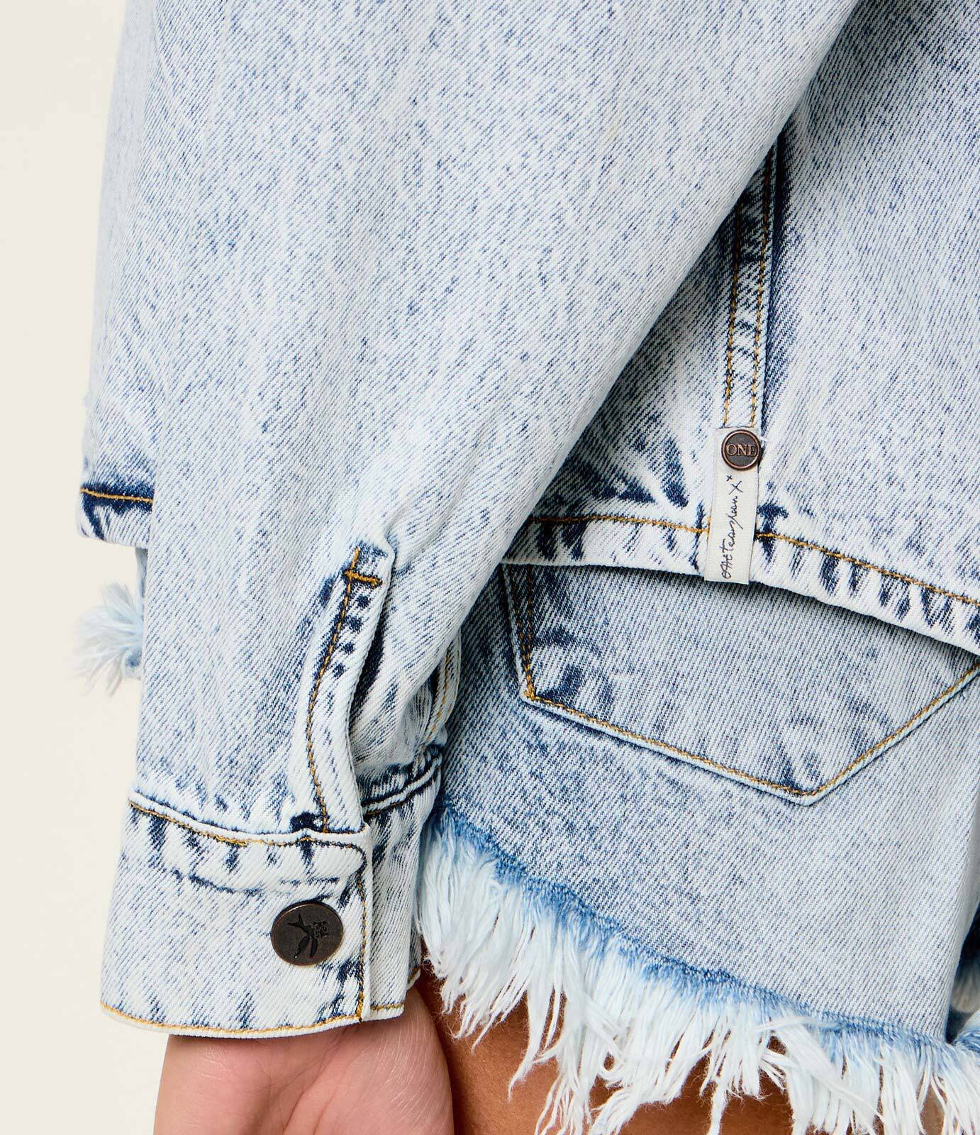 One Teaspoon De blugi geacă Je T''Aime | Loose fit