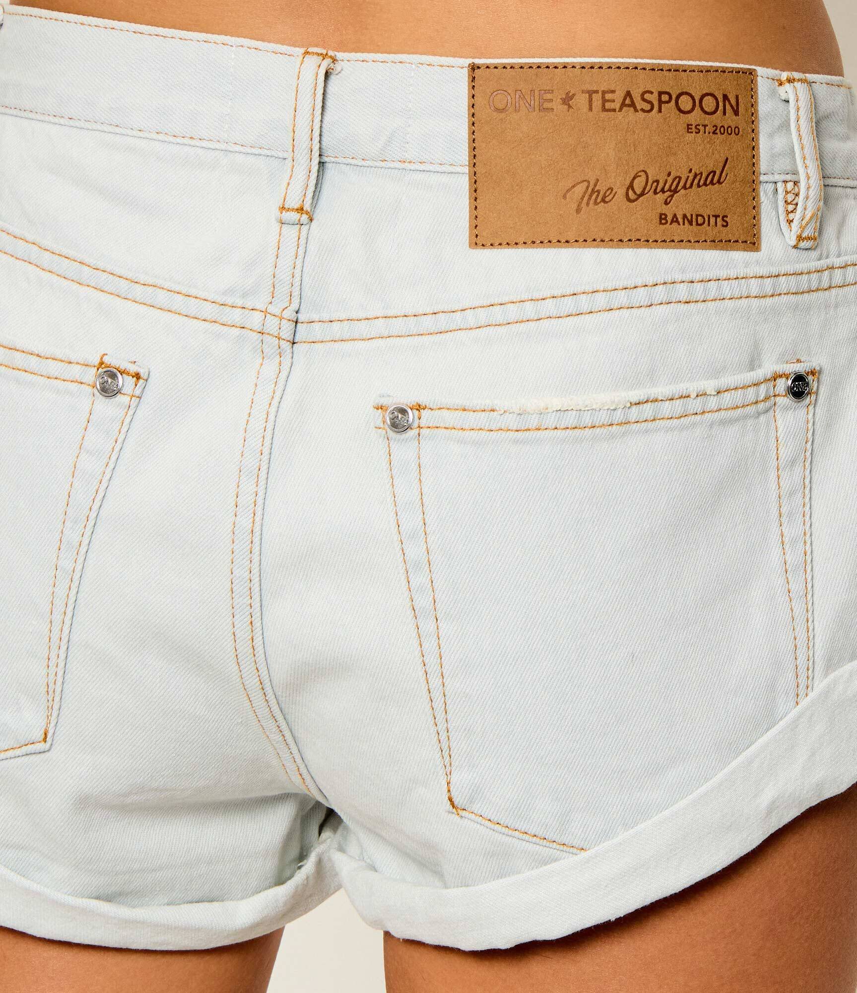 One Teaspoon De blugi pantaloni scurți Bandits | regular fit | low waist