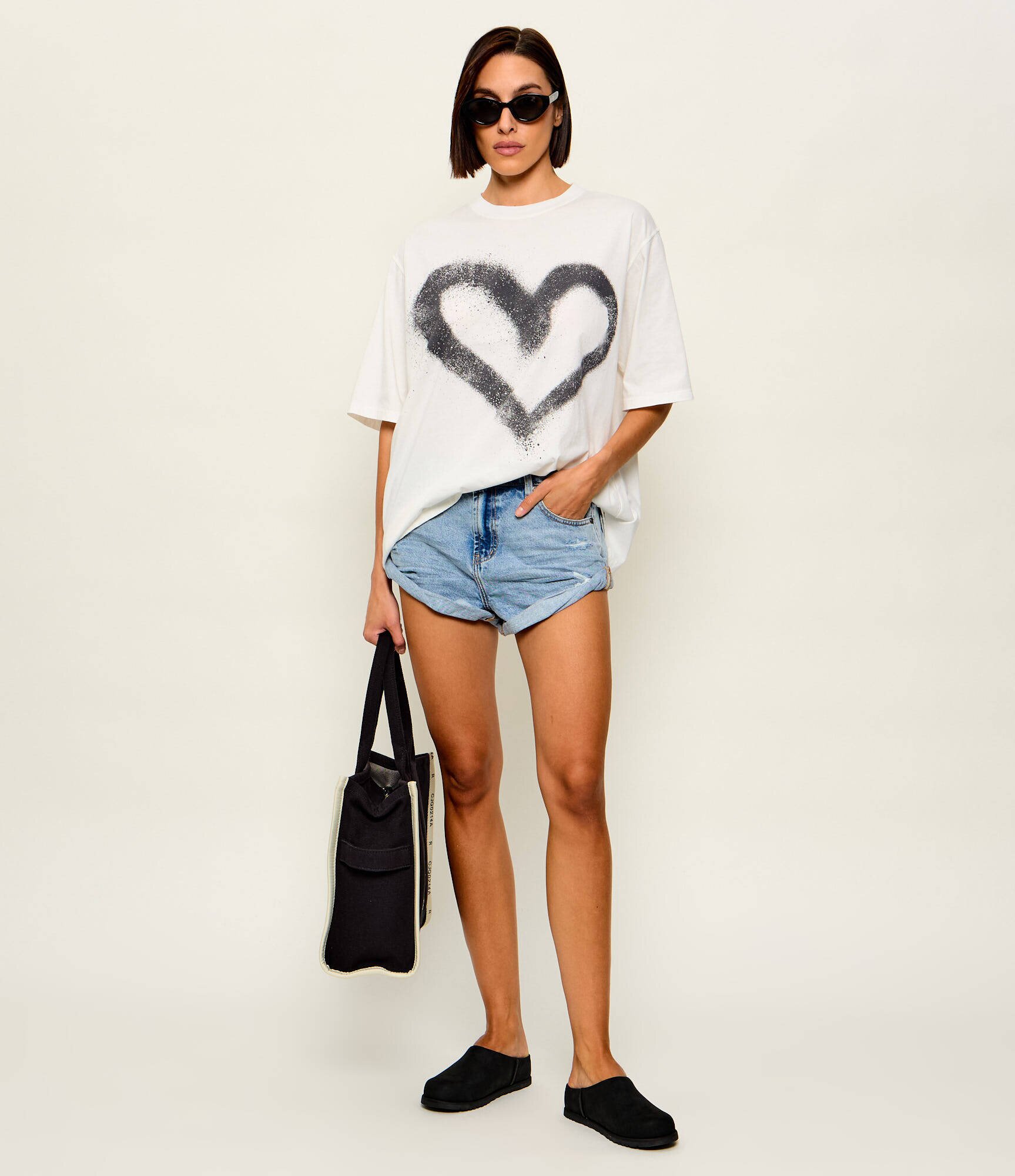 One Teaspoon De blugi pantaloni scurți Bandits | regular fit | low waist