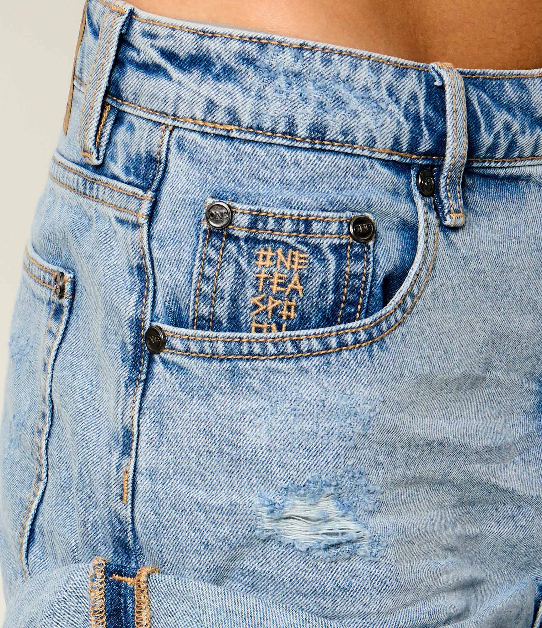 One Teaspoon De blugi pantaloni scurți Bandits | regular fit | low waist