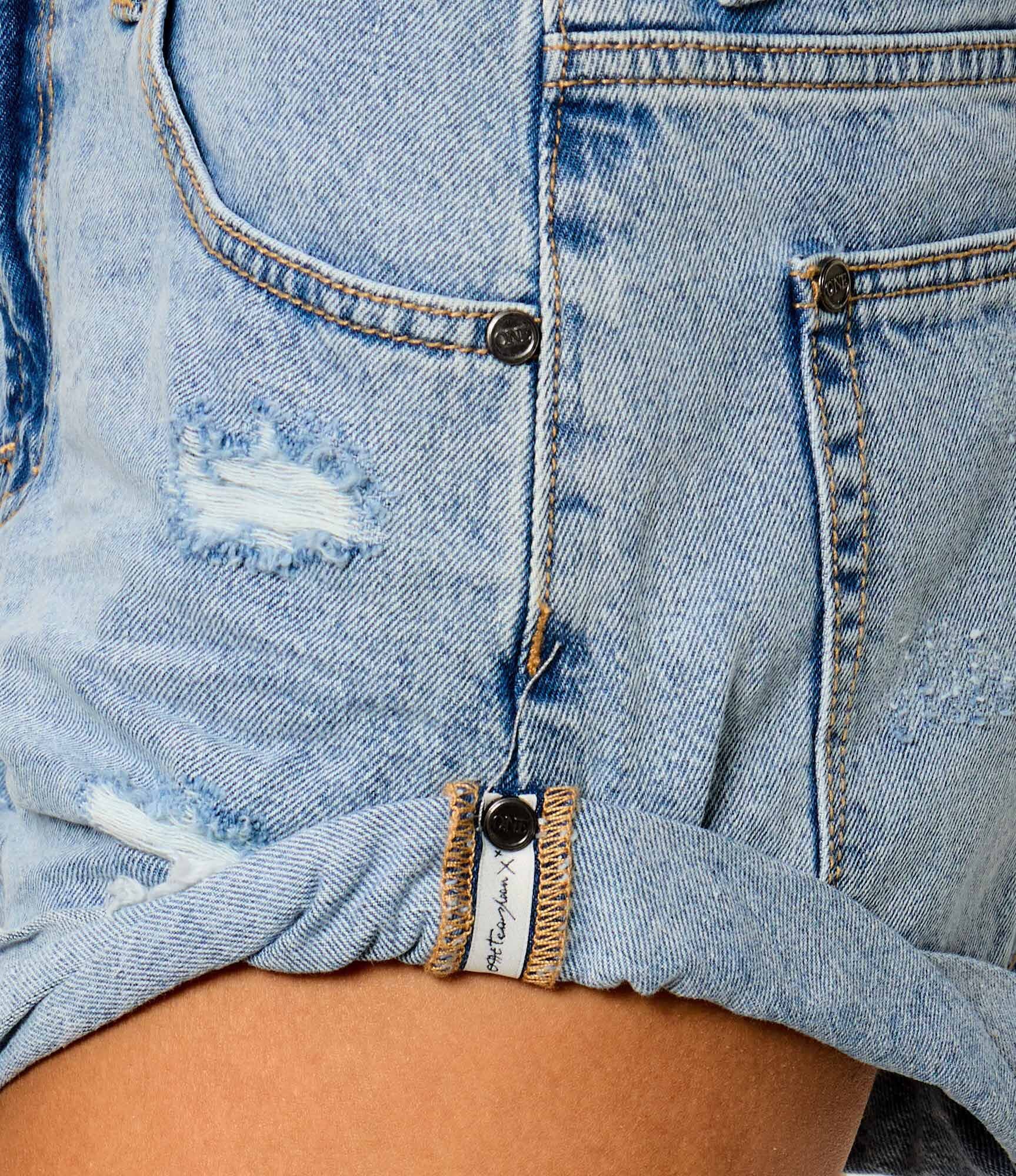 One Teaspoon De blugi pantaloni scurți Bandits | regular fit | low waist