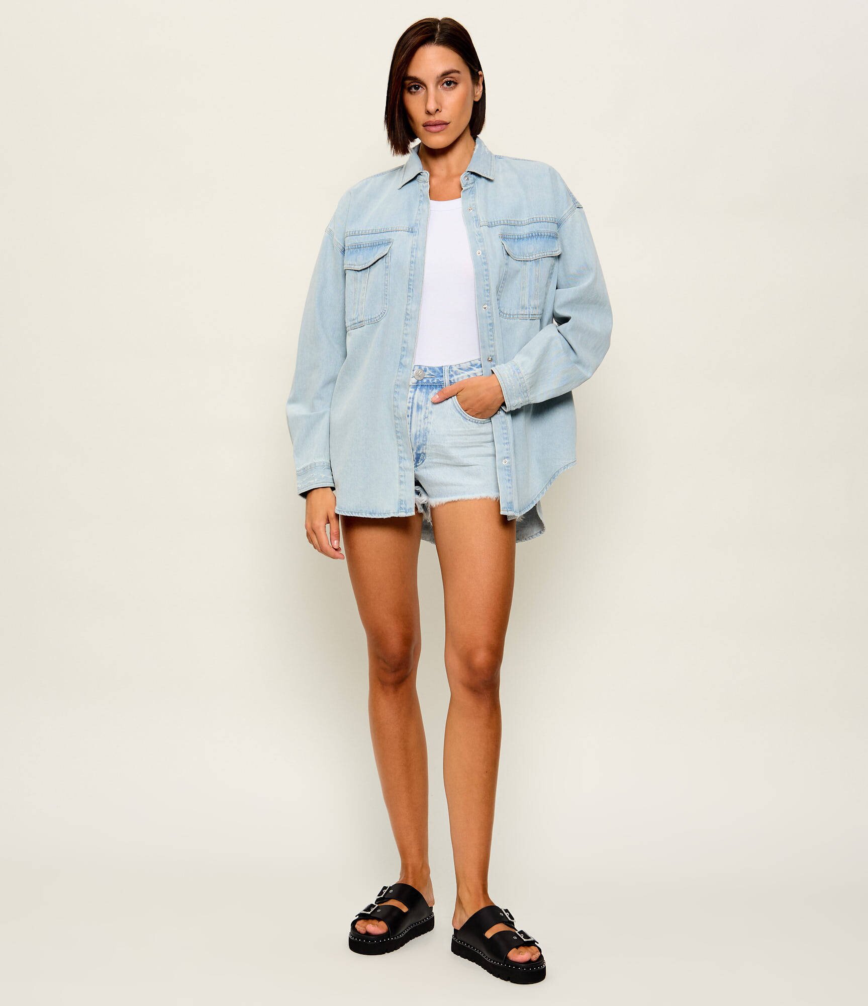 One Teaspoon De blugi pantaloni scurți Bonitas | regular fit | high waist