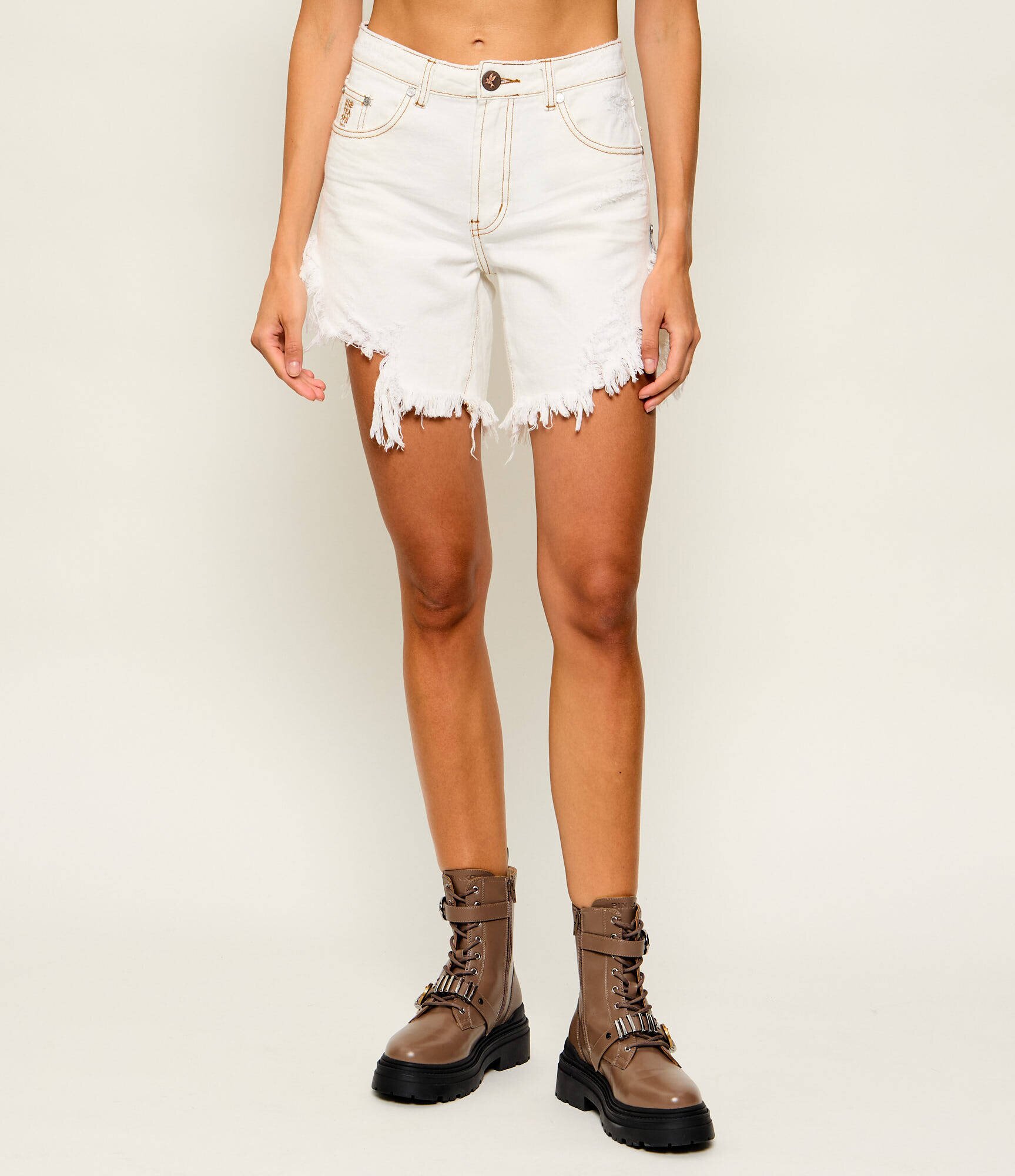 One Teaspoon De blugi pantaloni scurți Frankies | regular fit | high waist